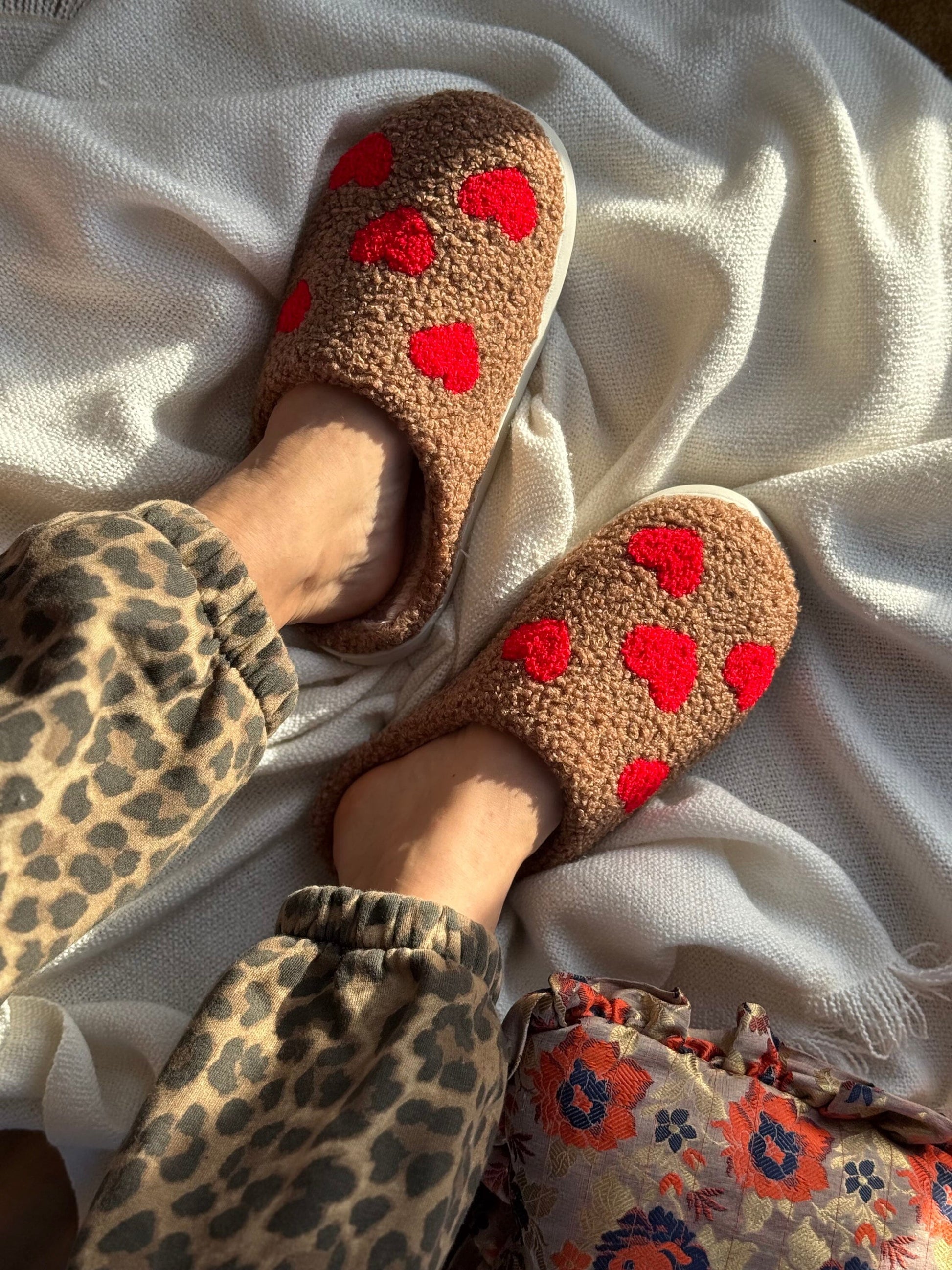 Love Slippers | 2 Colours Slippers Black Colour 