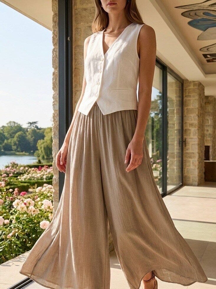 Lucia Pants | Multiple Colours Shorts Parisienne Collection Taupe 