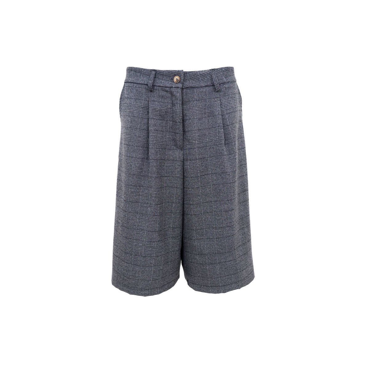 Luciano Jorts | Dark Grey Trousers Black Colour 