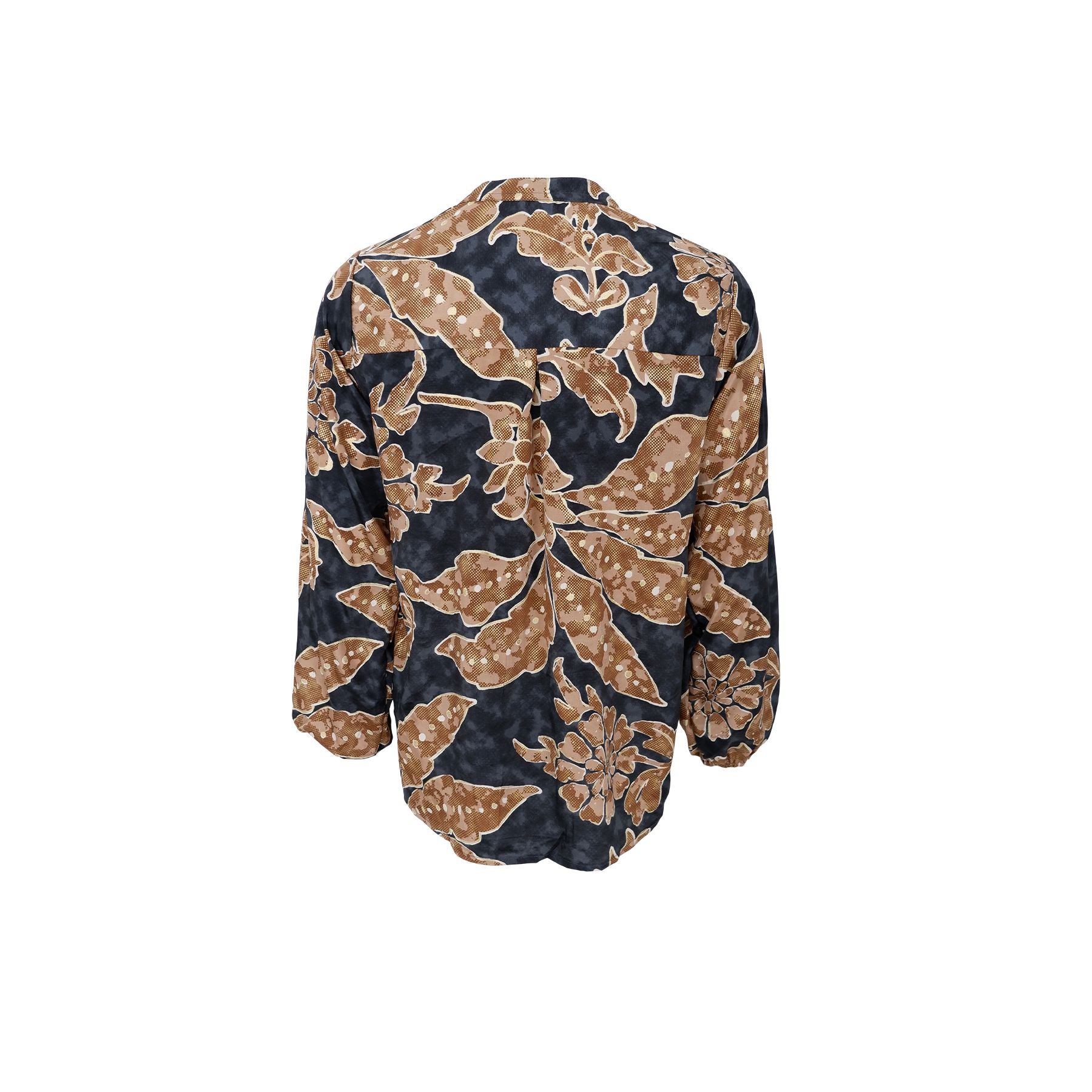 Luna Blouse | Lily Bronze Blouse Black Colour 