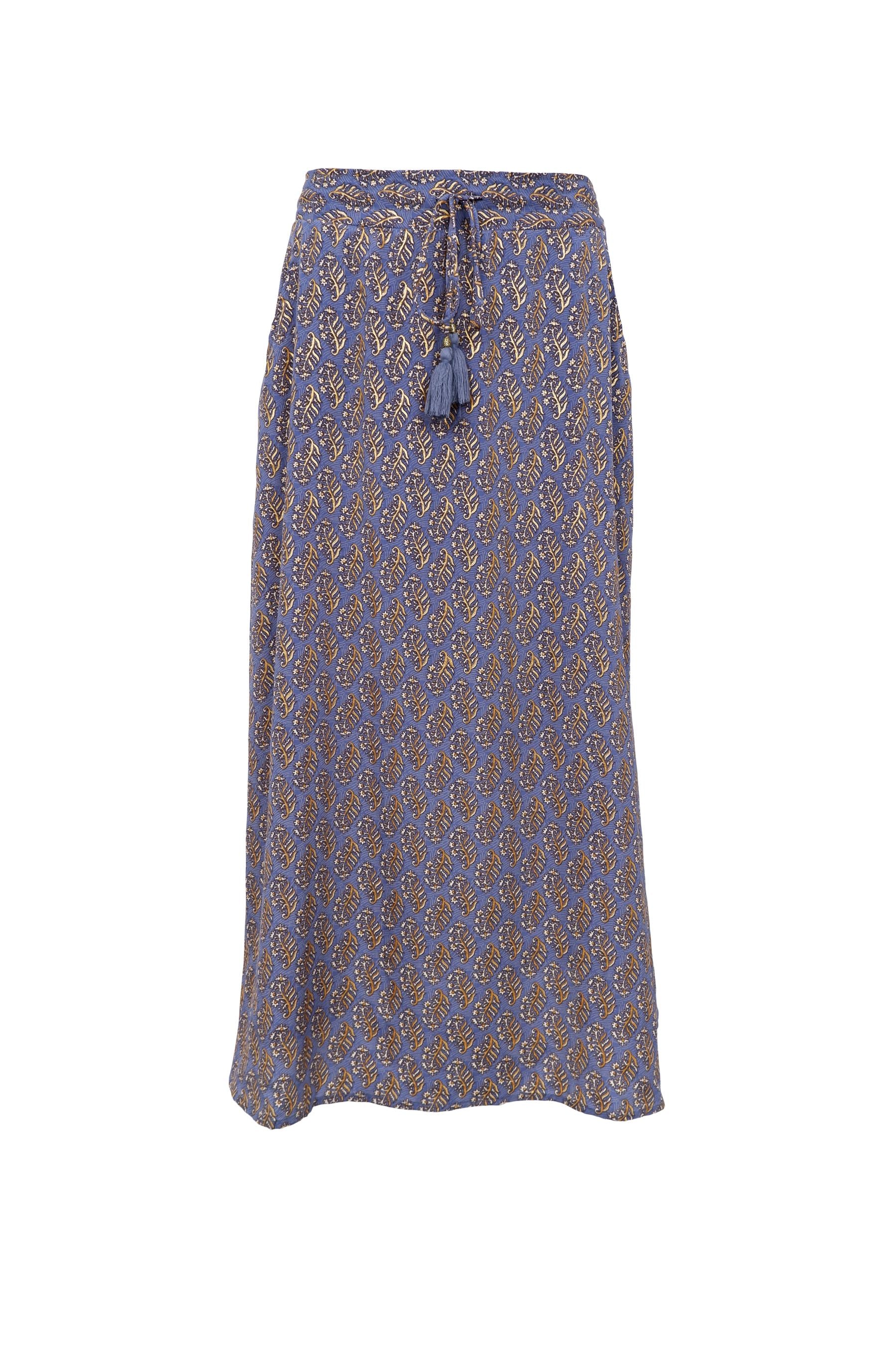 Luna Skirt | Blue Mist Skirt Black Colour 