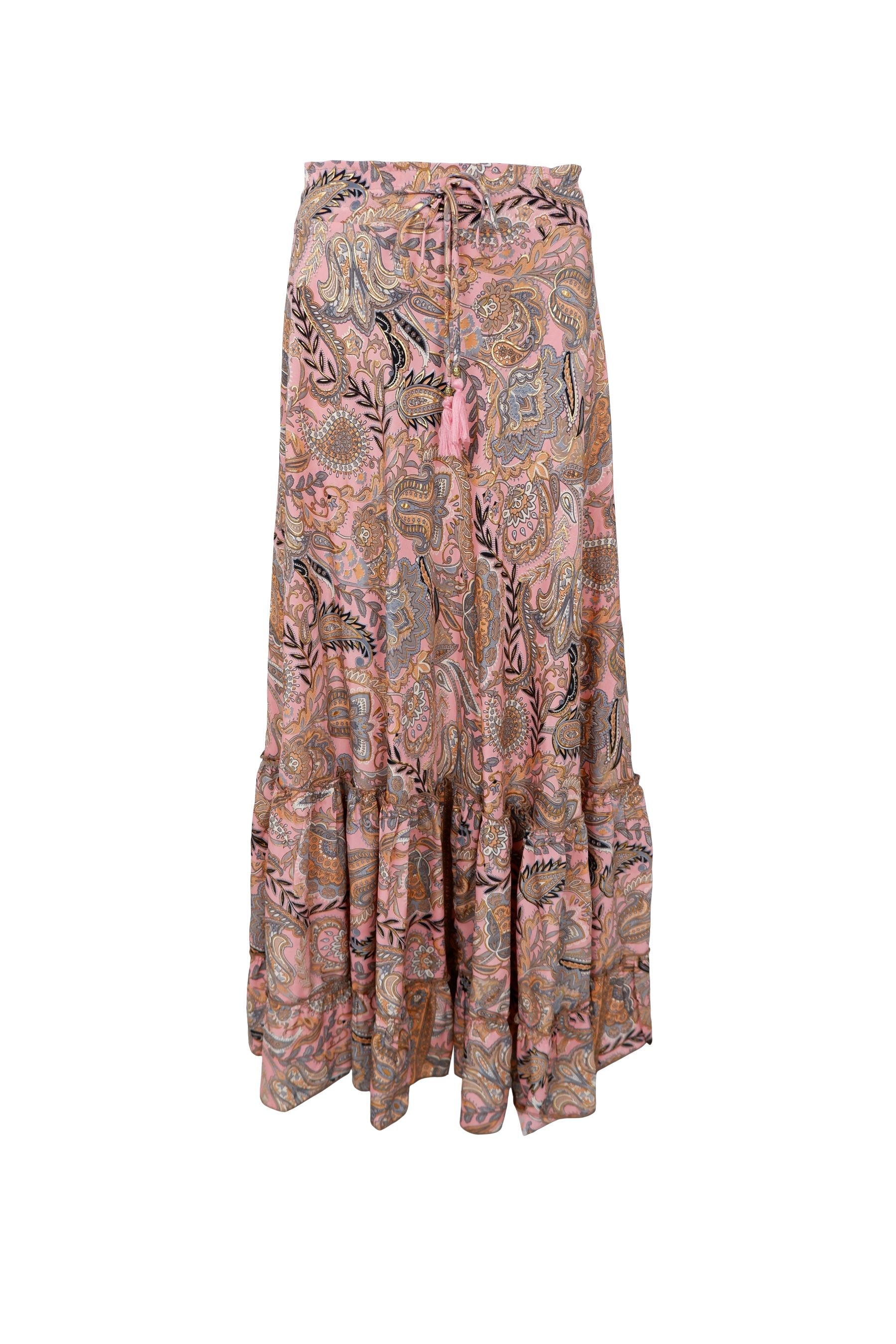 Luna Skirt | Imperial Rose Skirt Black Colour 