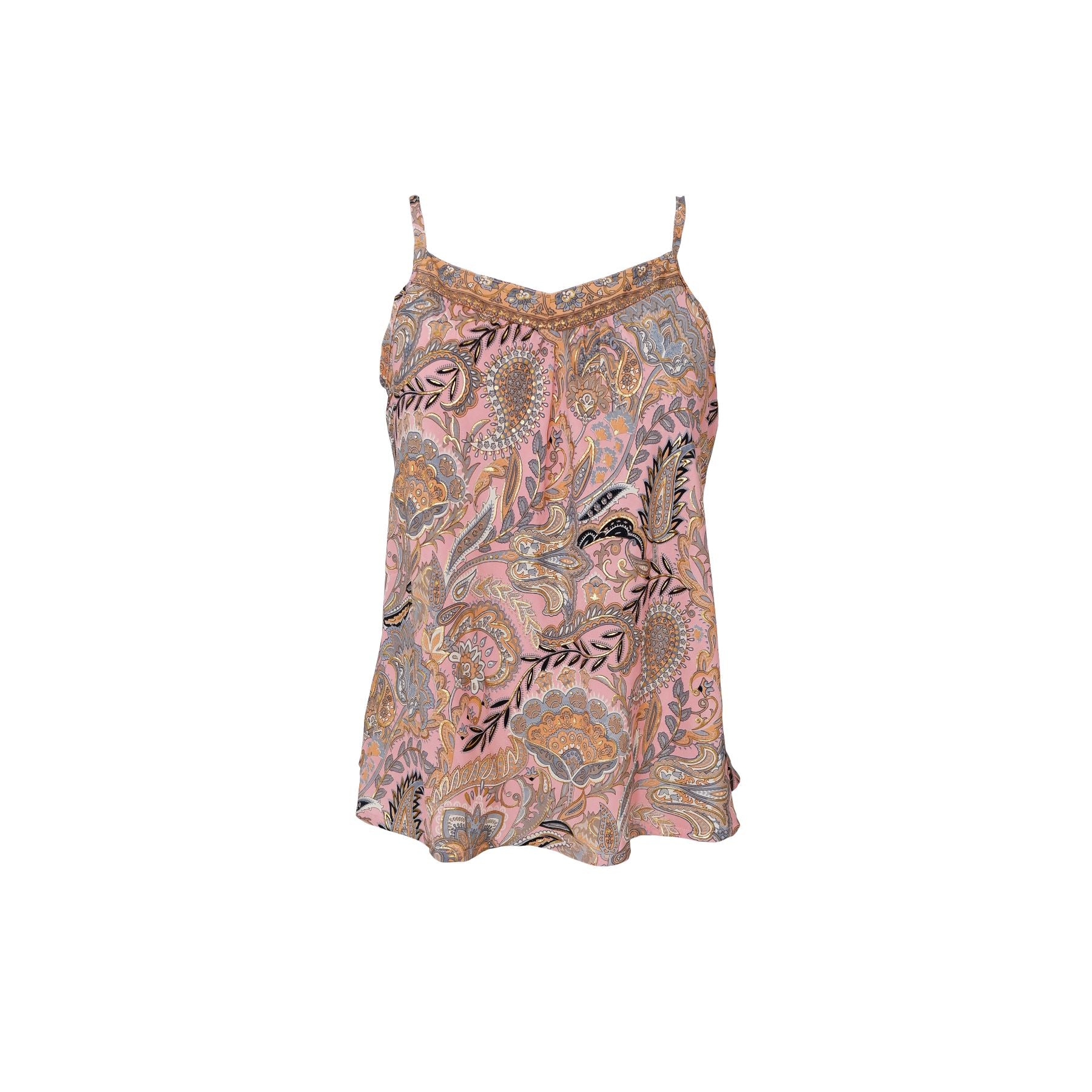 Luna Vea Strap Top | Imperial Rose Blouse Black Colour 