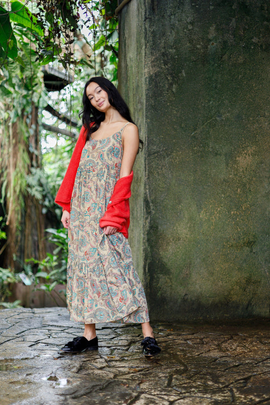 Luna Vero Boho Strap Dress | Safari Passion Dresses Black Colour 