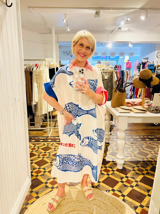 Lya Dress | Fish Dress Parisienne Collection 