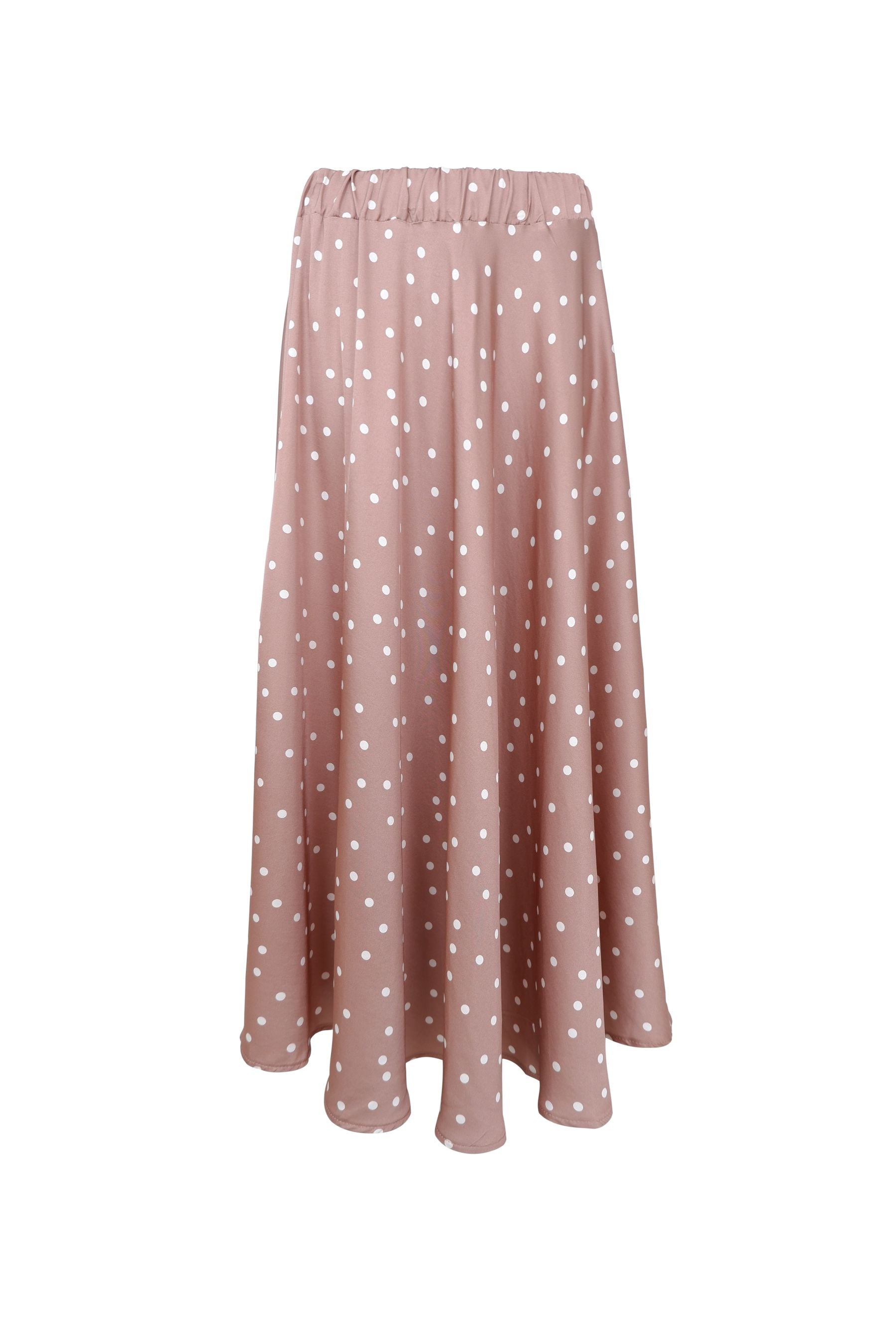 Mabel Skirt | Nougat Dot Skirt Black Colour 