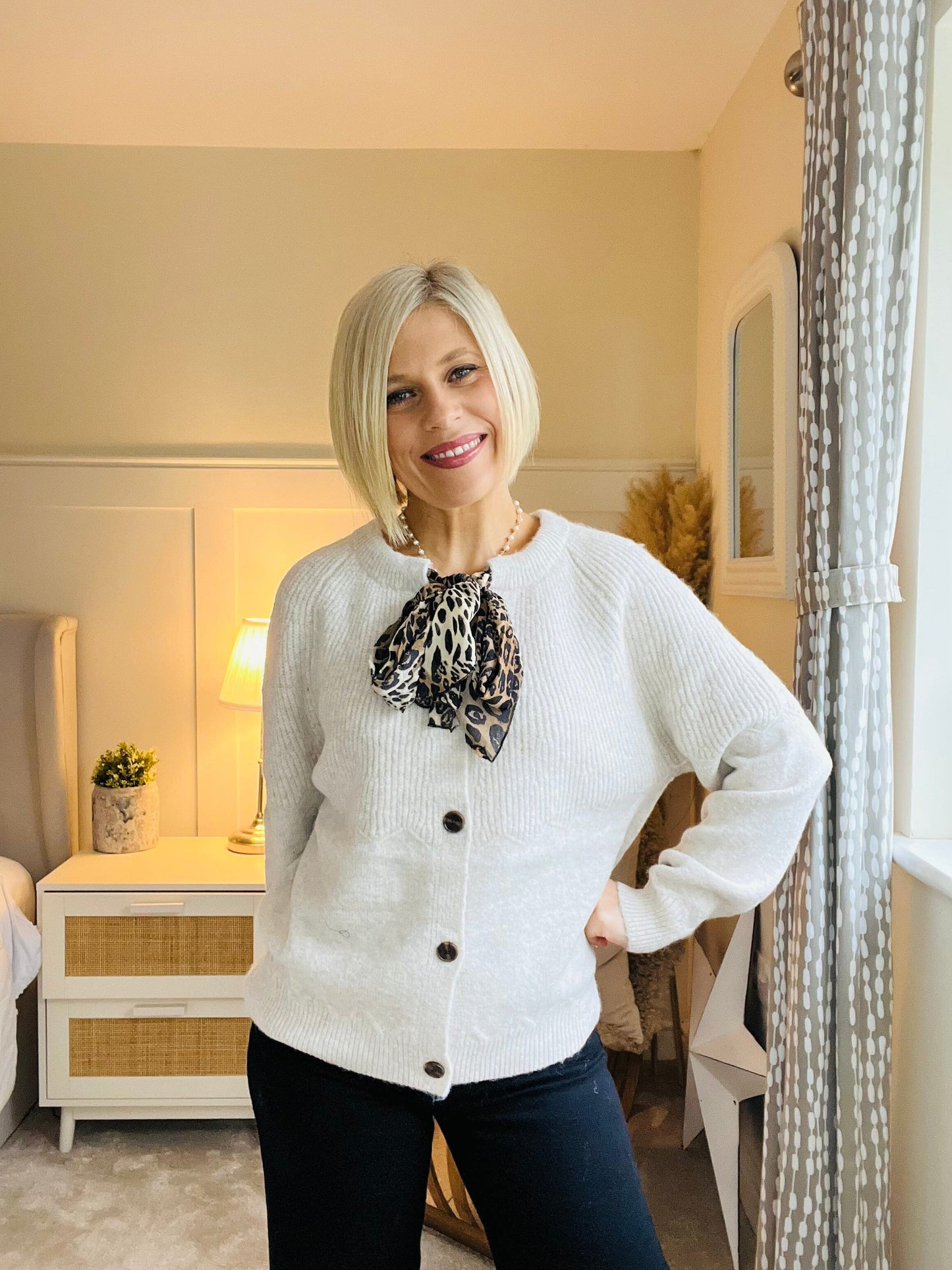 Macie Cardigan | 2 Colours Knitwear Parisienne Collection 