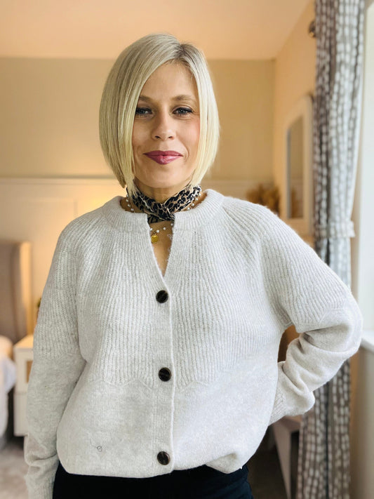 Macie Cardigan | 2 Colours Knitwear Parisienne Collection 