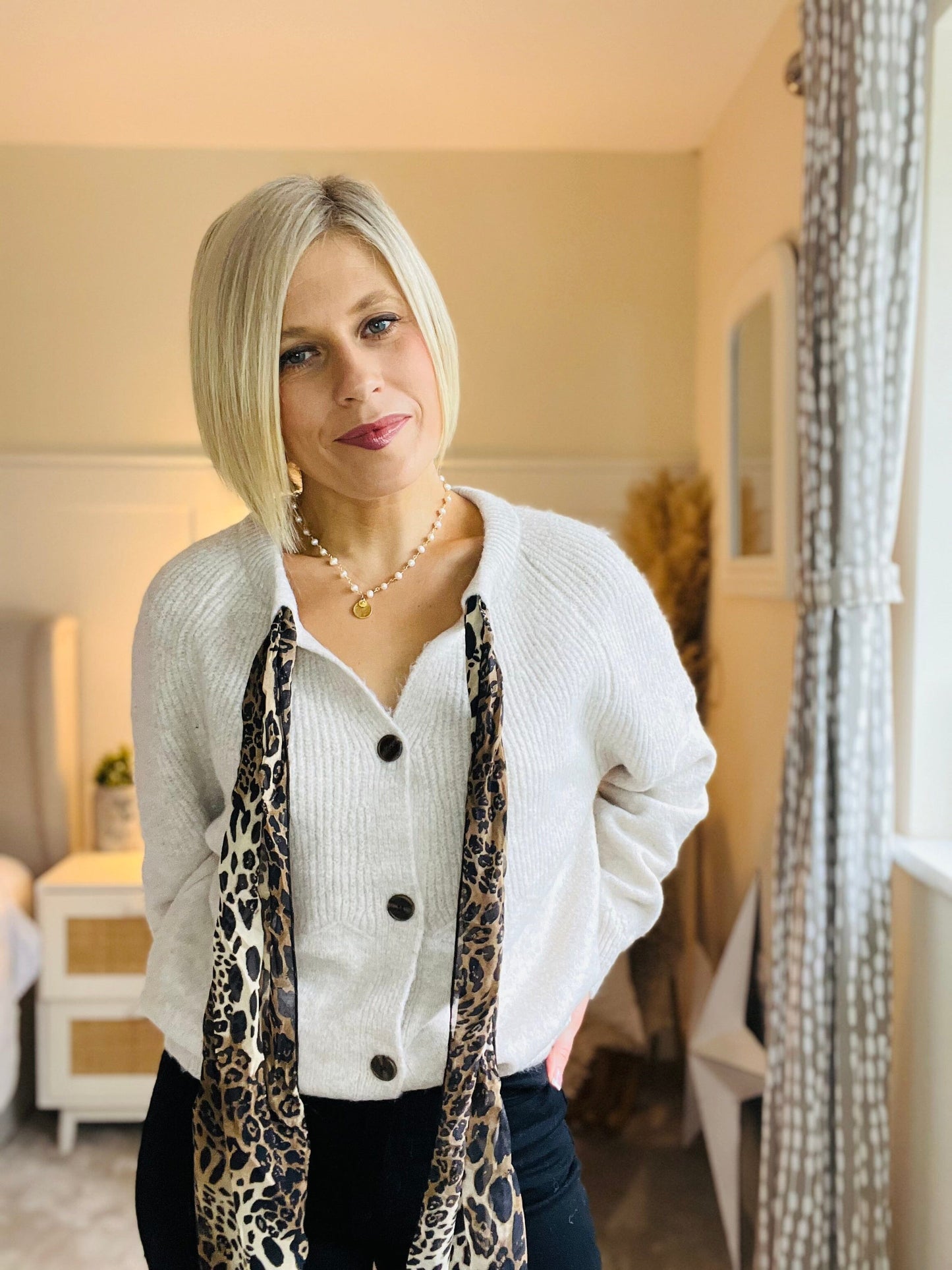 Macie Cardigan | 2 Colours Knitwear Parisienne Collection 