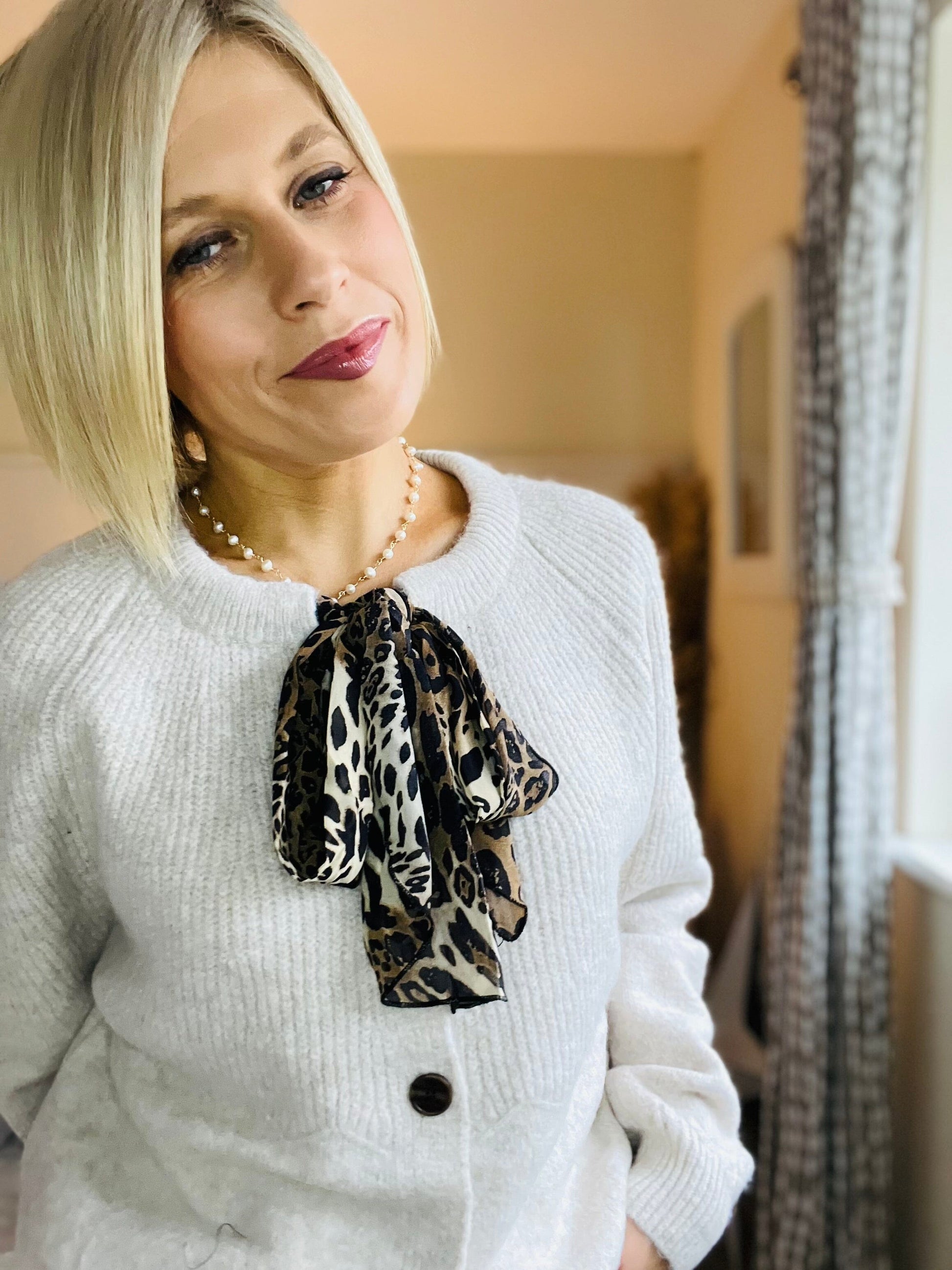 Macie Cardigan | 2 Colours Knitwear Parisienne Collection 