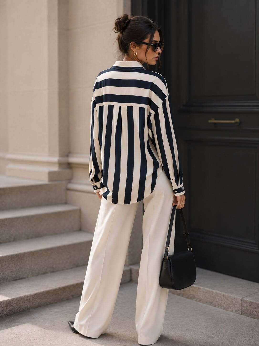 Maddy Stripe Shirt | 4 Colours Shirt Parisienne Collection 