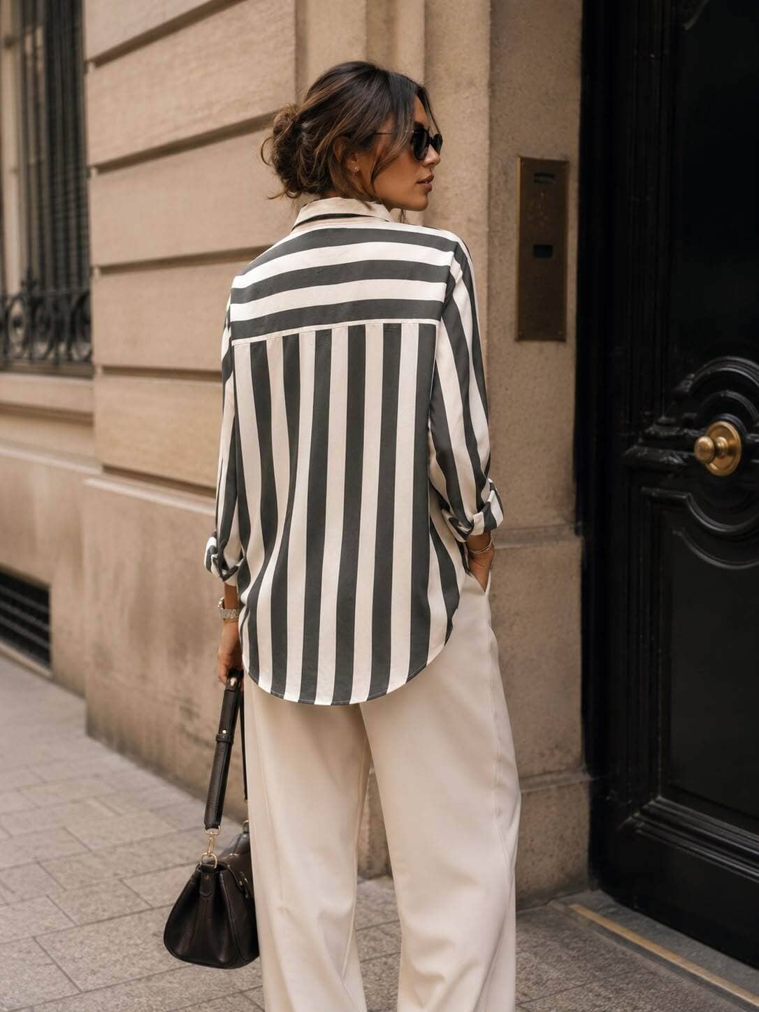 Maddy Stripe Shirt | 4 Colours Shirt Parisienne Collection 