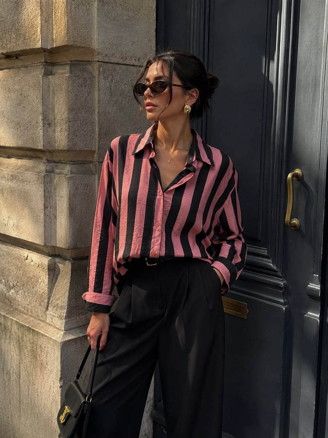 Maddy Stripe Shirt | 4 Colours Shirt Parisienne Collection 