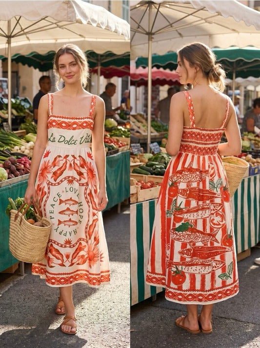 Maelle Dress | Red Dress Parisienne Collection 