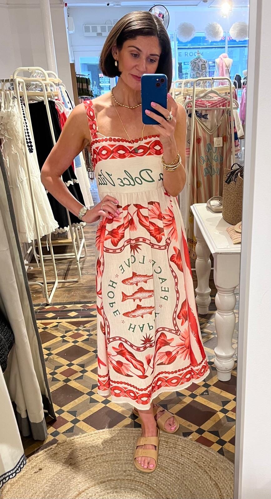 Maelle Dress | Red Dress Parisienne Collection 