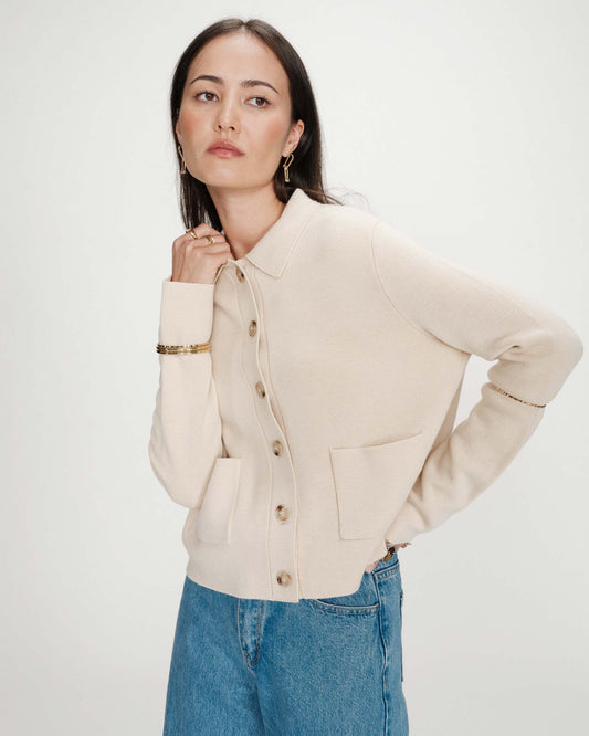 Maelys Cardigan | Almond Cardigan Grace and Mila 