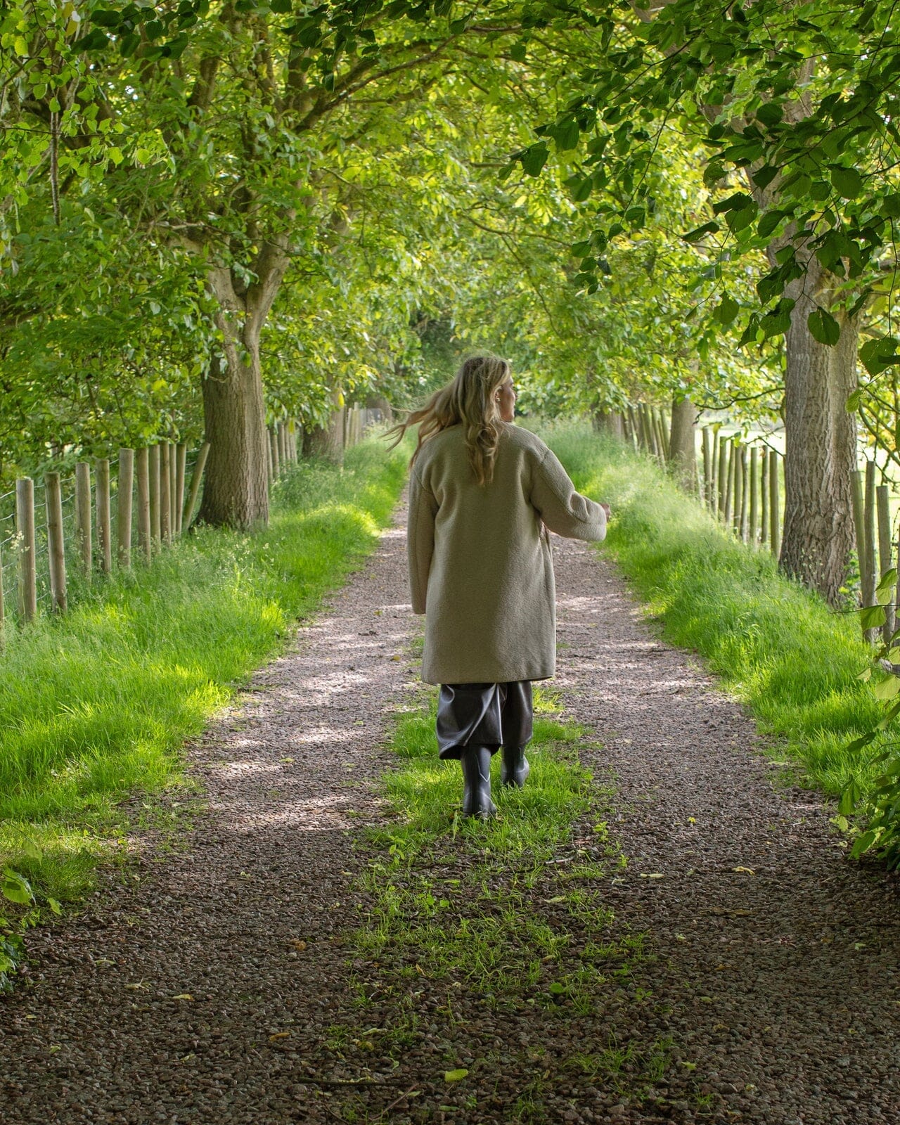 Maggie Coat | Cream Gilet Chalk 
