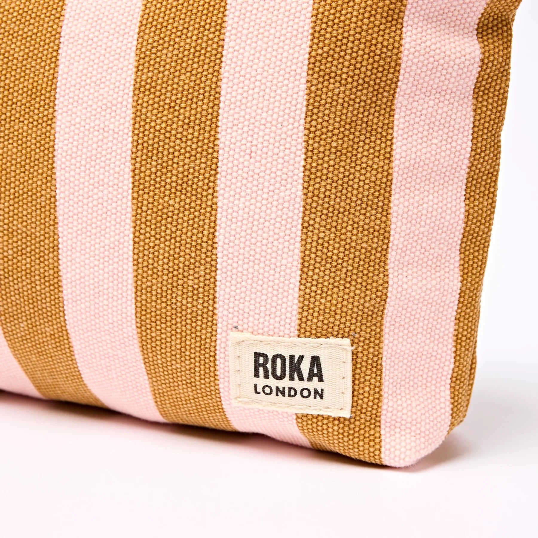 Maida Vale Pouch | Rose Gold Stripe Backpacks Roka 