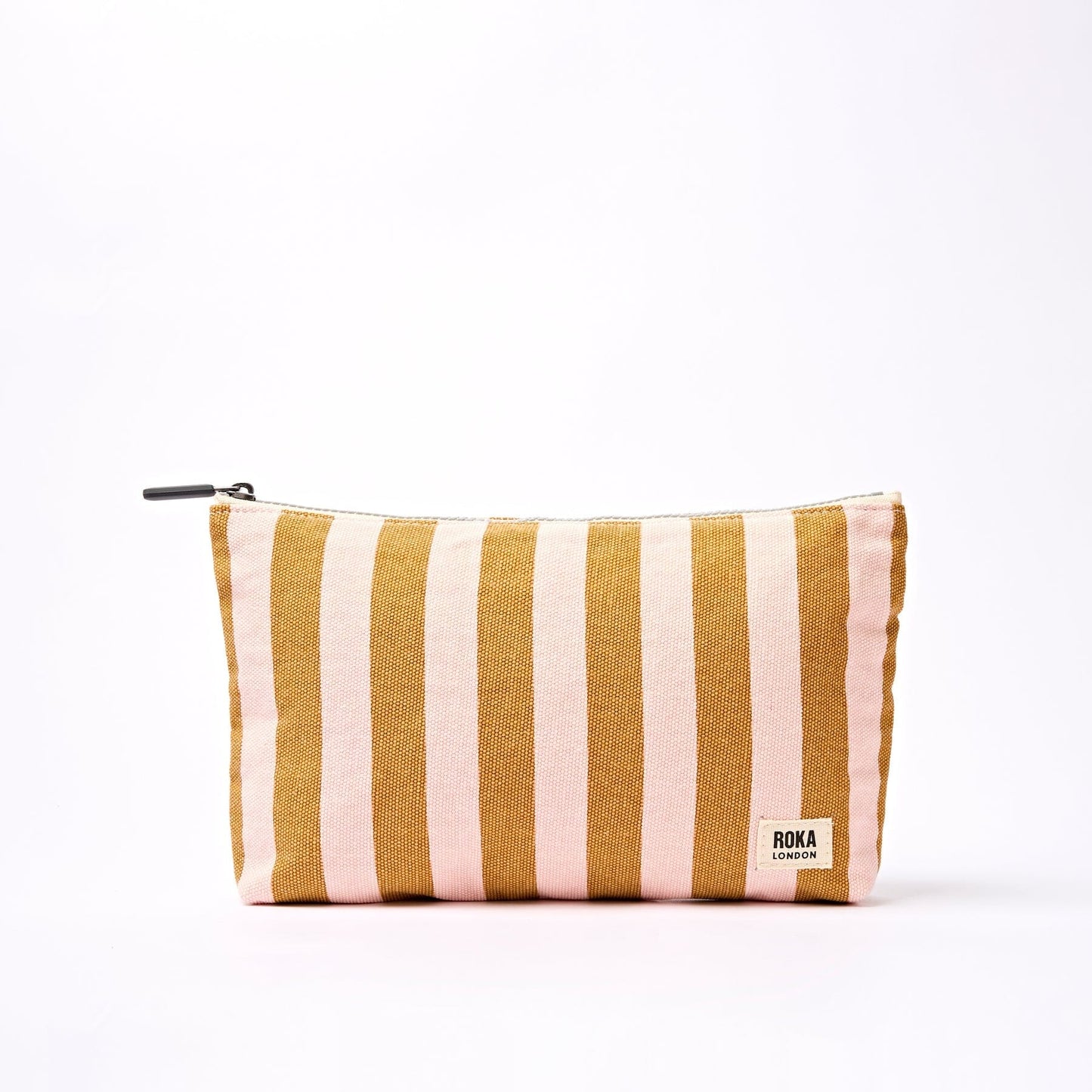 Maida Vale Pouch | Rose Gold Stripe Backpacks Roka 