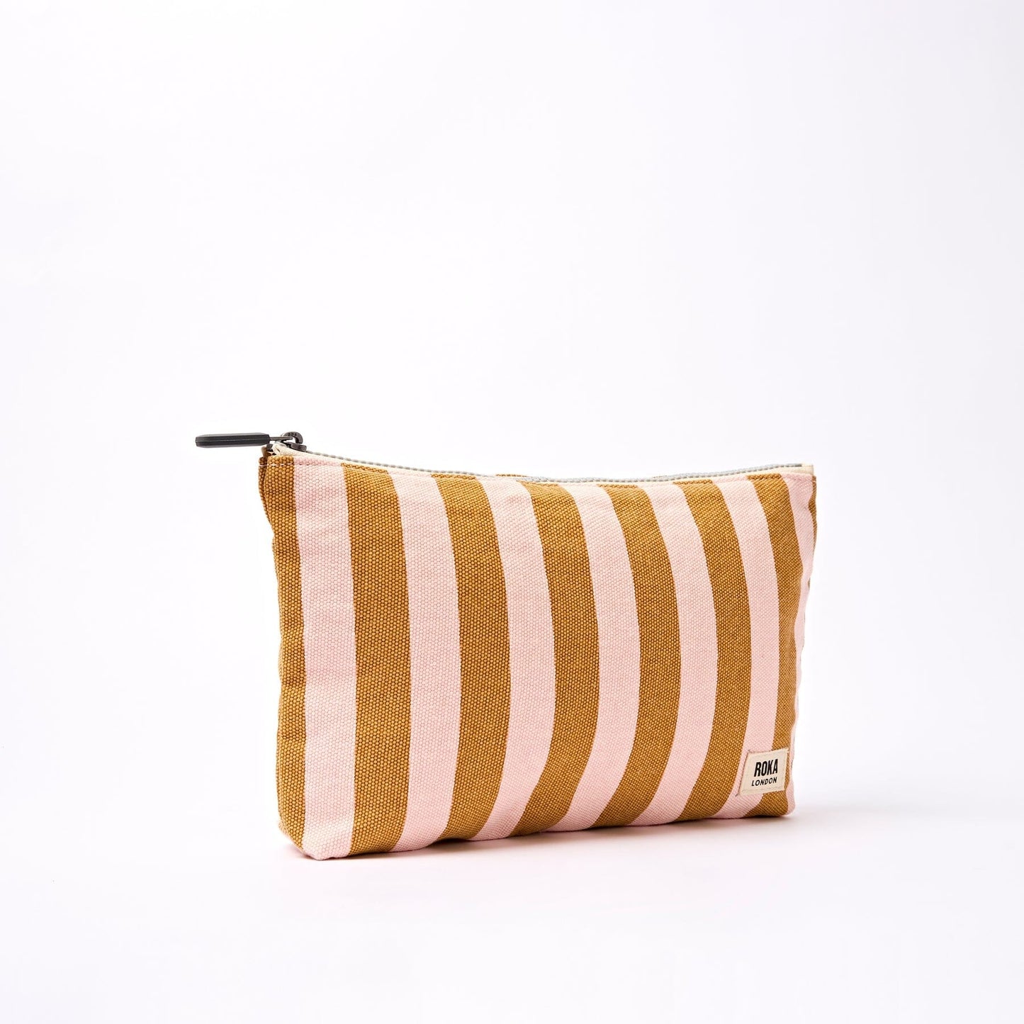 Maida Vale Pouch | Rose Gold Stripe Backpacks Roka 