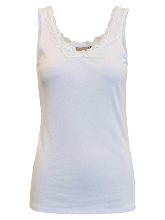Maja Lace Top | White Top B.Copenhagen 