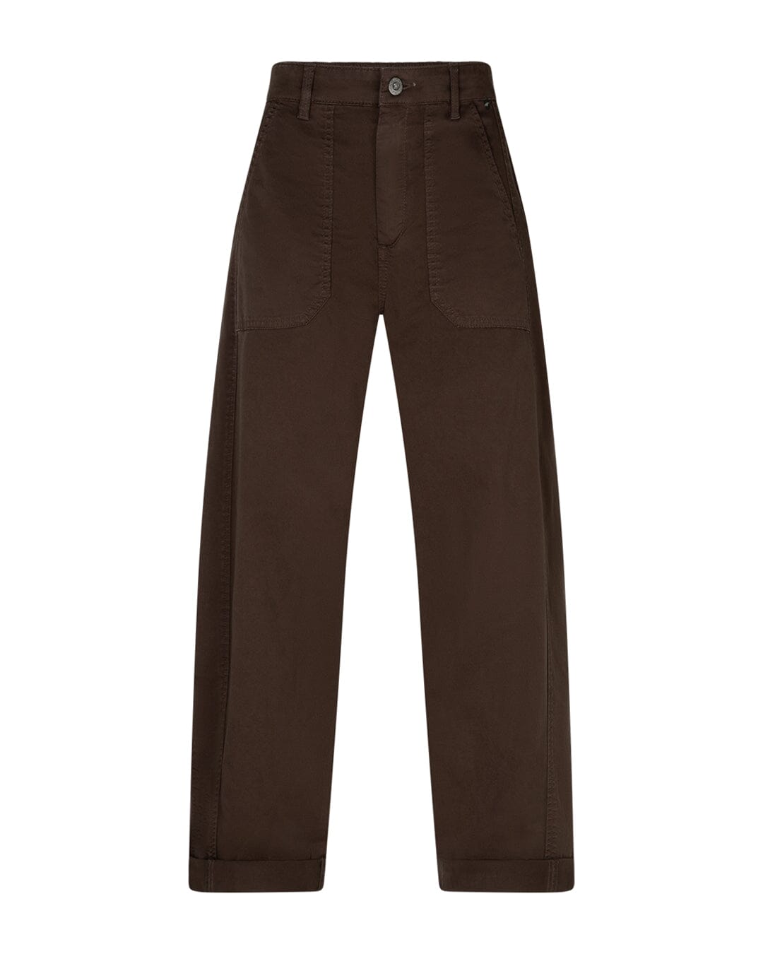 Margot Twill Trousers | Mud Pants Red Button 