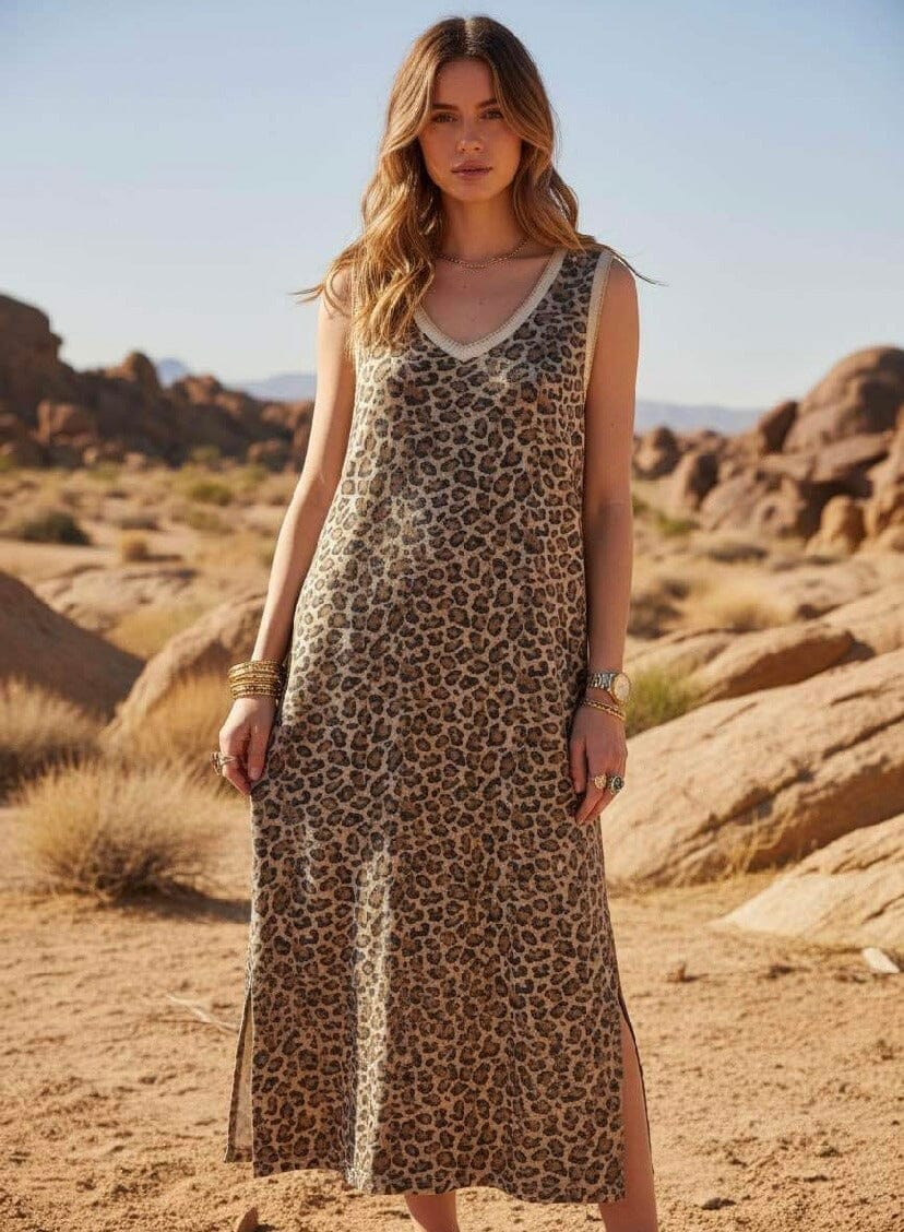 Maribel Dress | Leopard Dress Parisienne Collection 