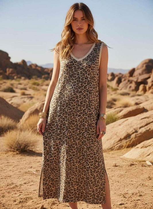 Maribel Dress | Leopard Dress Parisienne Collection 