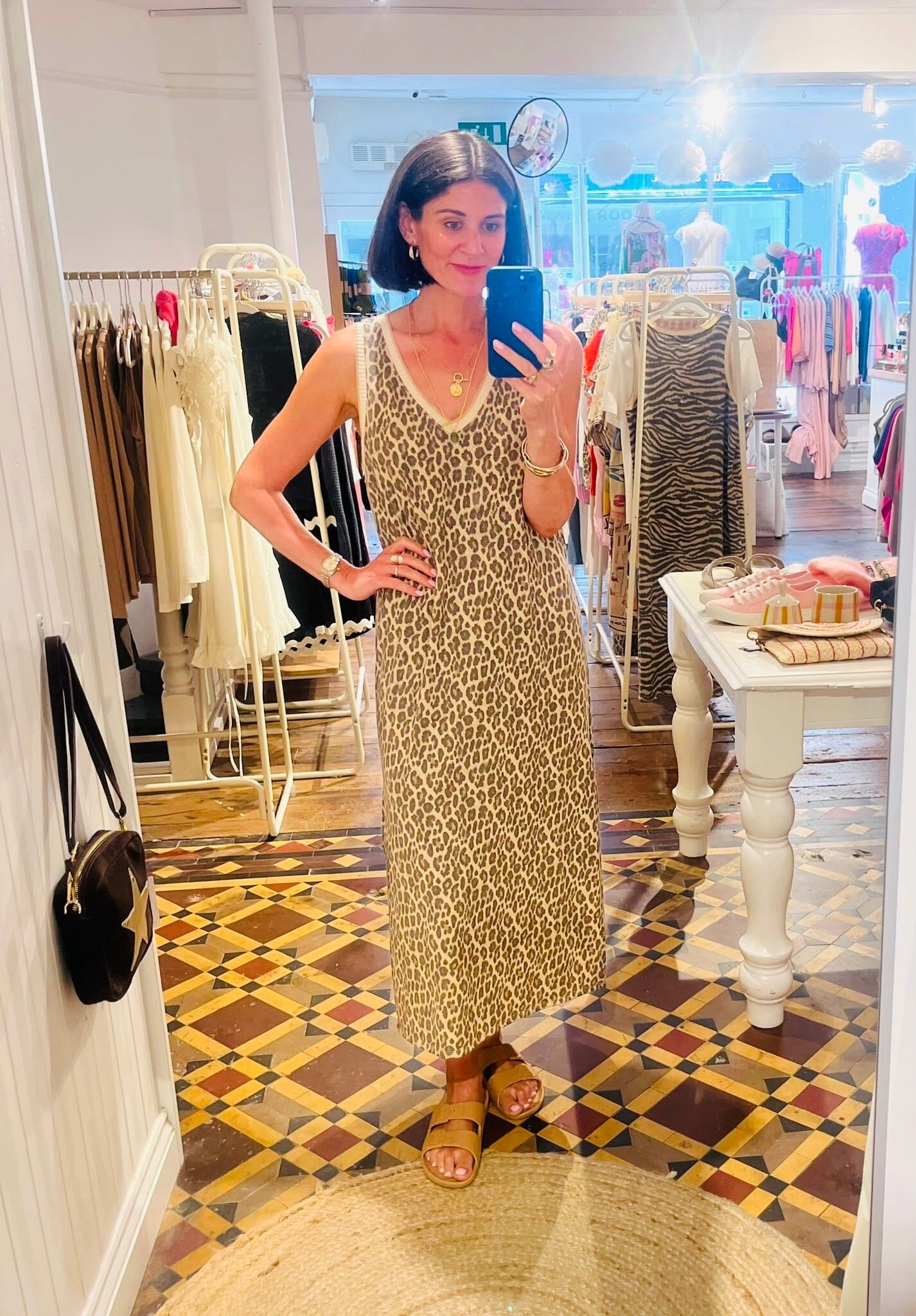 Maribel Dress | Leopard Dress Parisienne Collection 