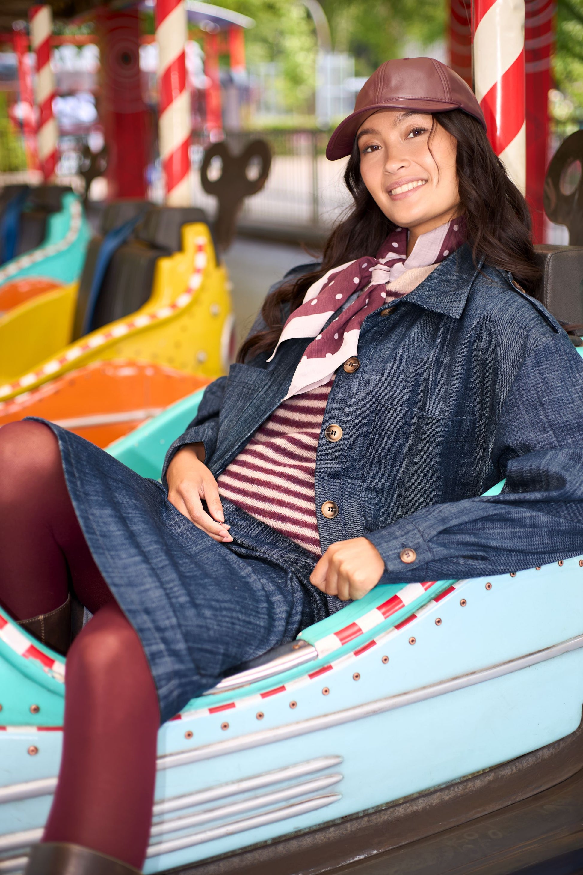 Martina Mini Scarf | 2 Colours Scarves Black Colour 