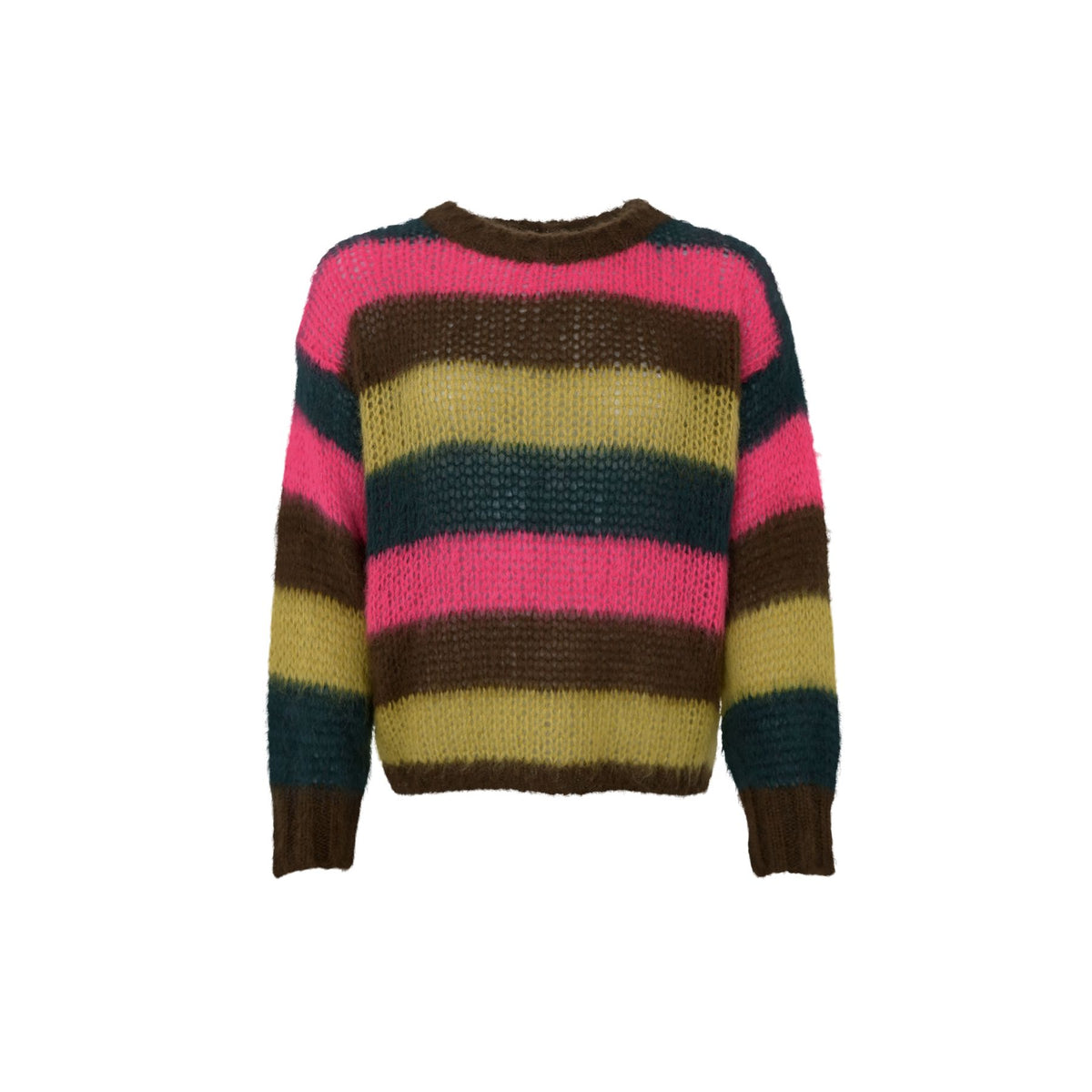 Marty Stripe Jumper | Multi Cardigan Black Colour 
