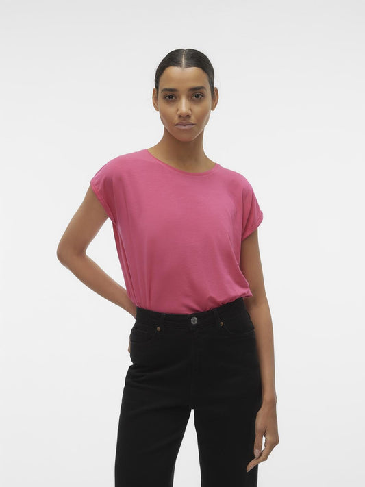 Mava | Top | Raspberry Sorbet Shirts & Tops Vero Moda 