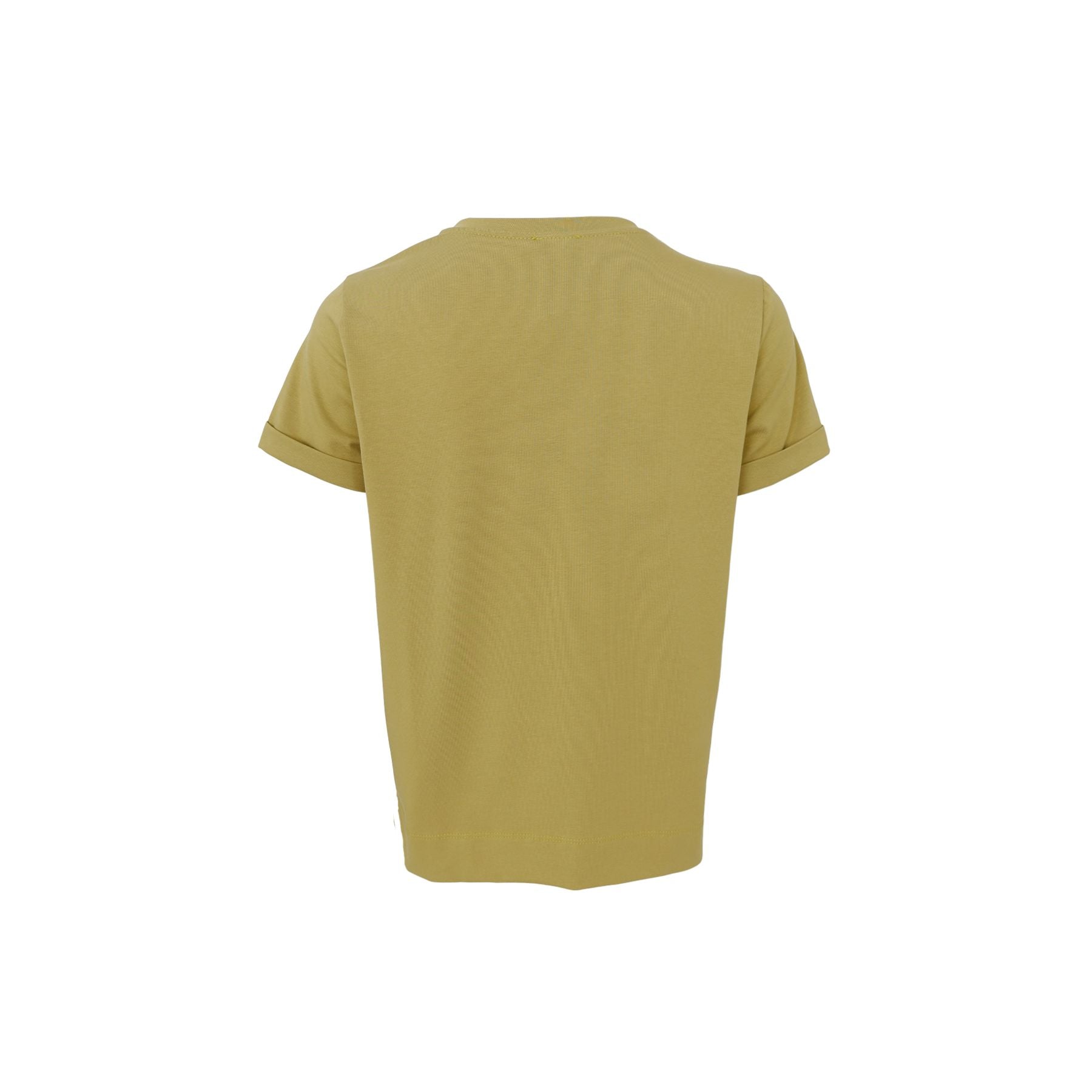 May Tee | Dark Lime Shirts & Tops Black Colour 