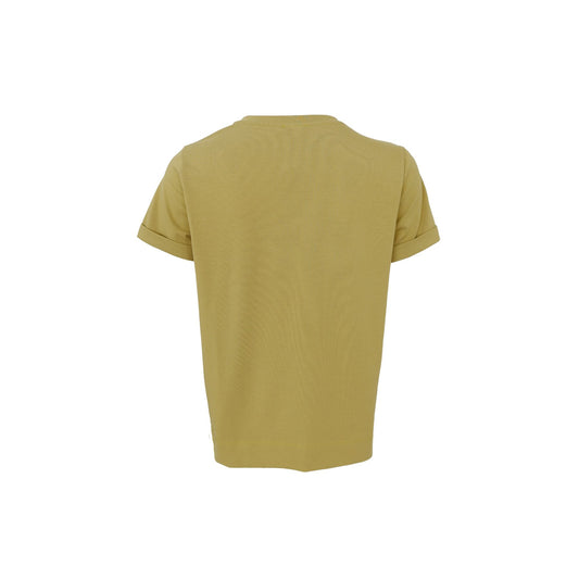 May Tee | Dark Lime Shirts & Tops Black Colour 