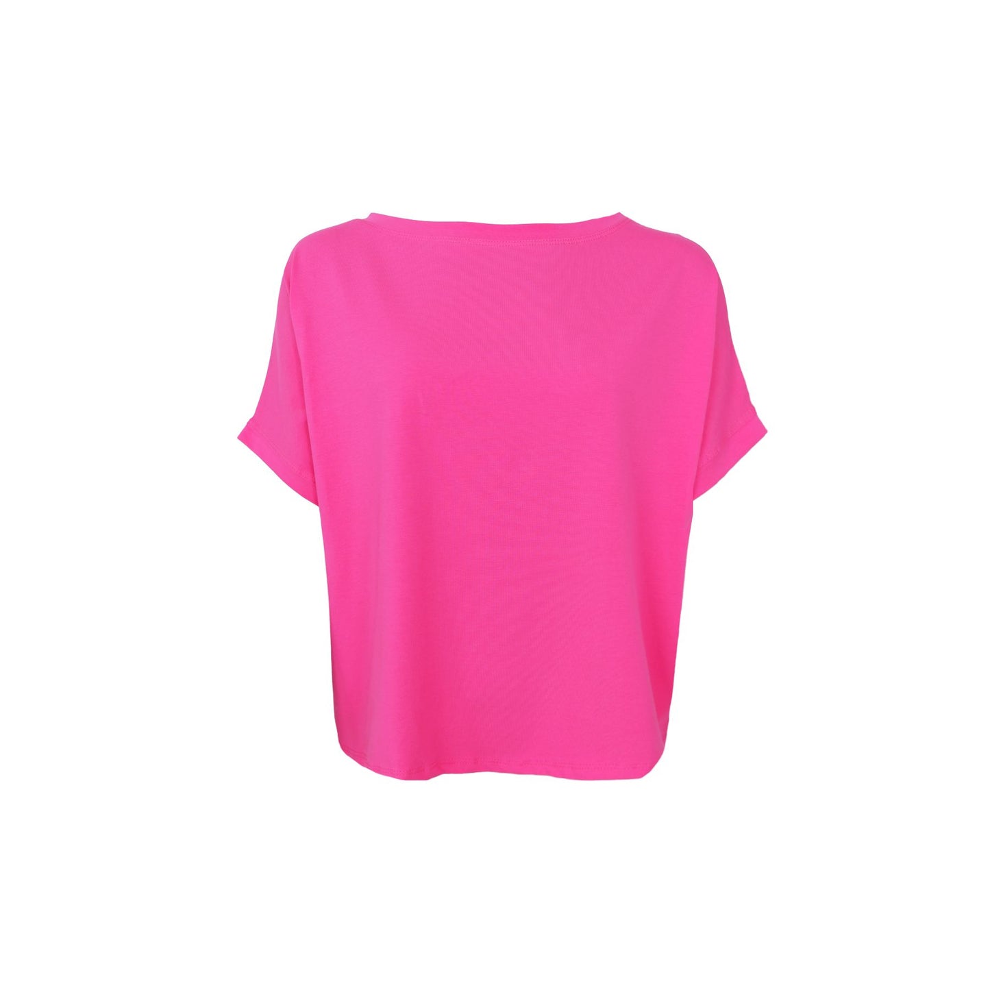 May Tee | Dark Pink Shirts & Tops Black Colour 