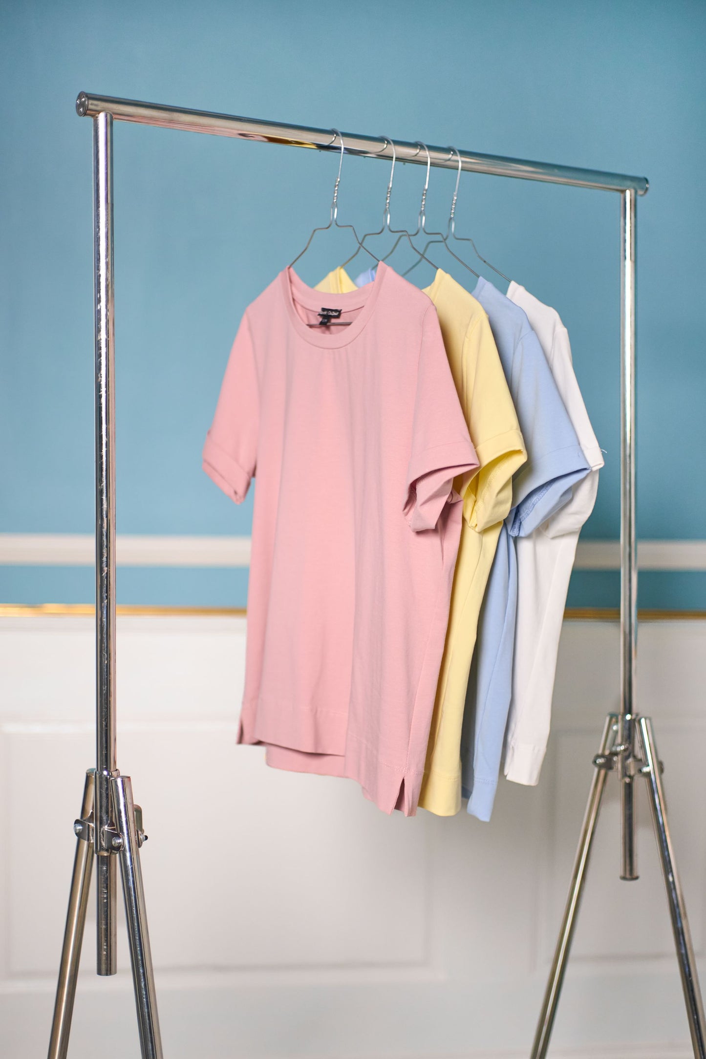 May Tee | Rose Shirts & Tops Black Colour 