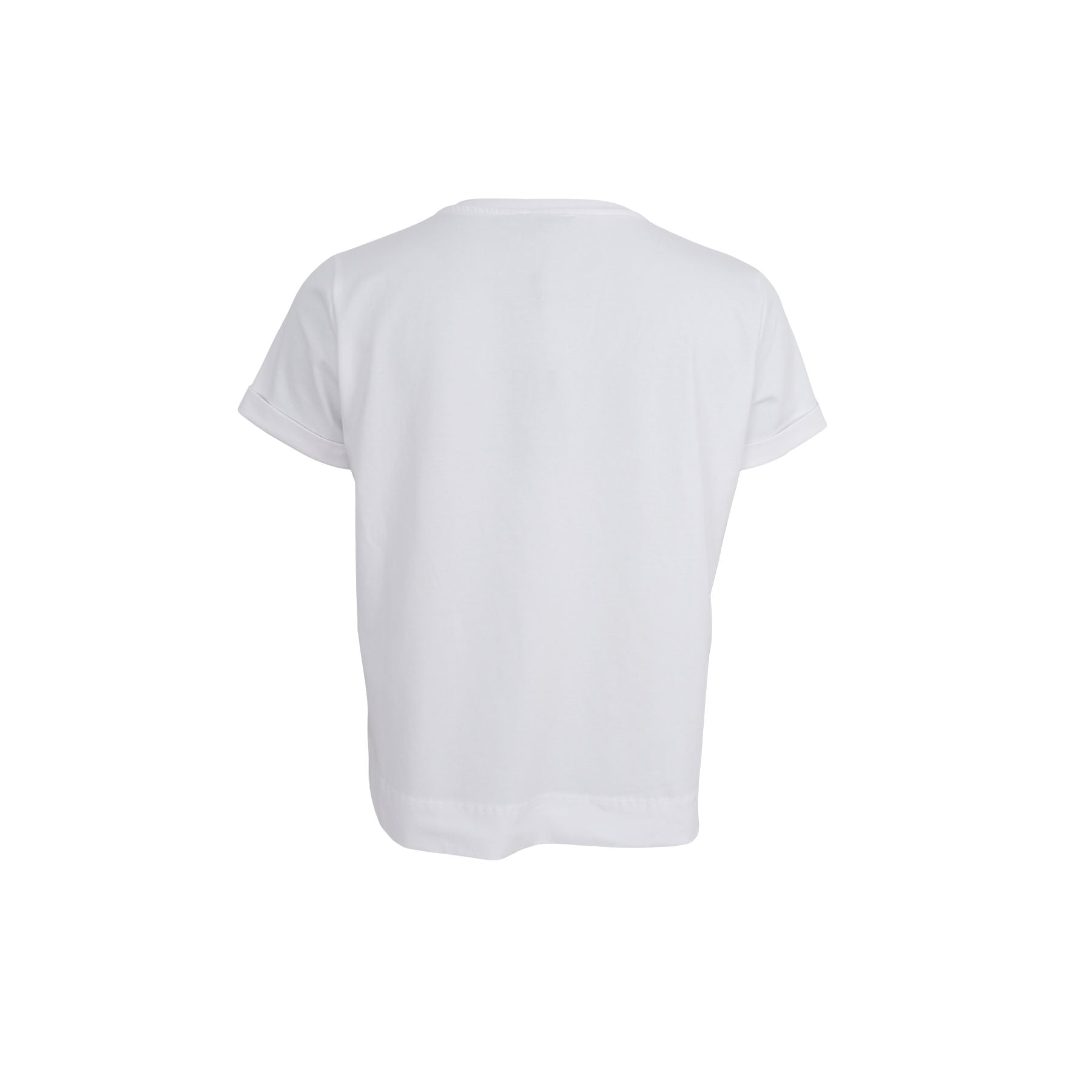May Tee | White Shirts & Tops Black Colour 