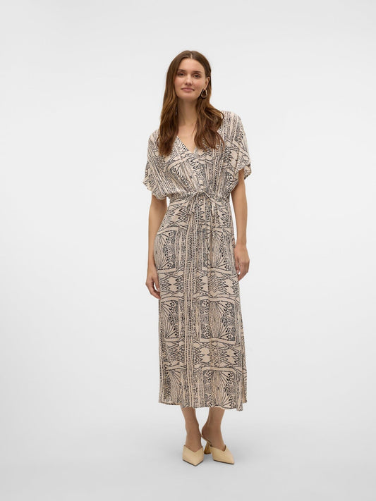 Menny Kaftan | Oatmeal Dresses Vero Moda 