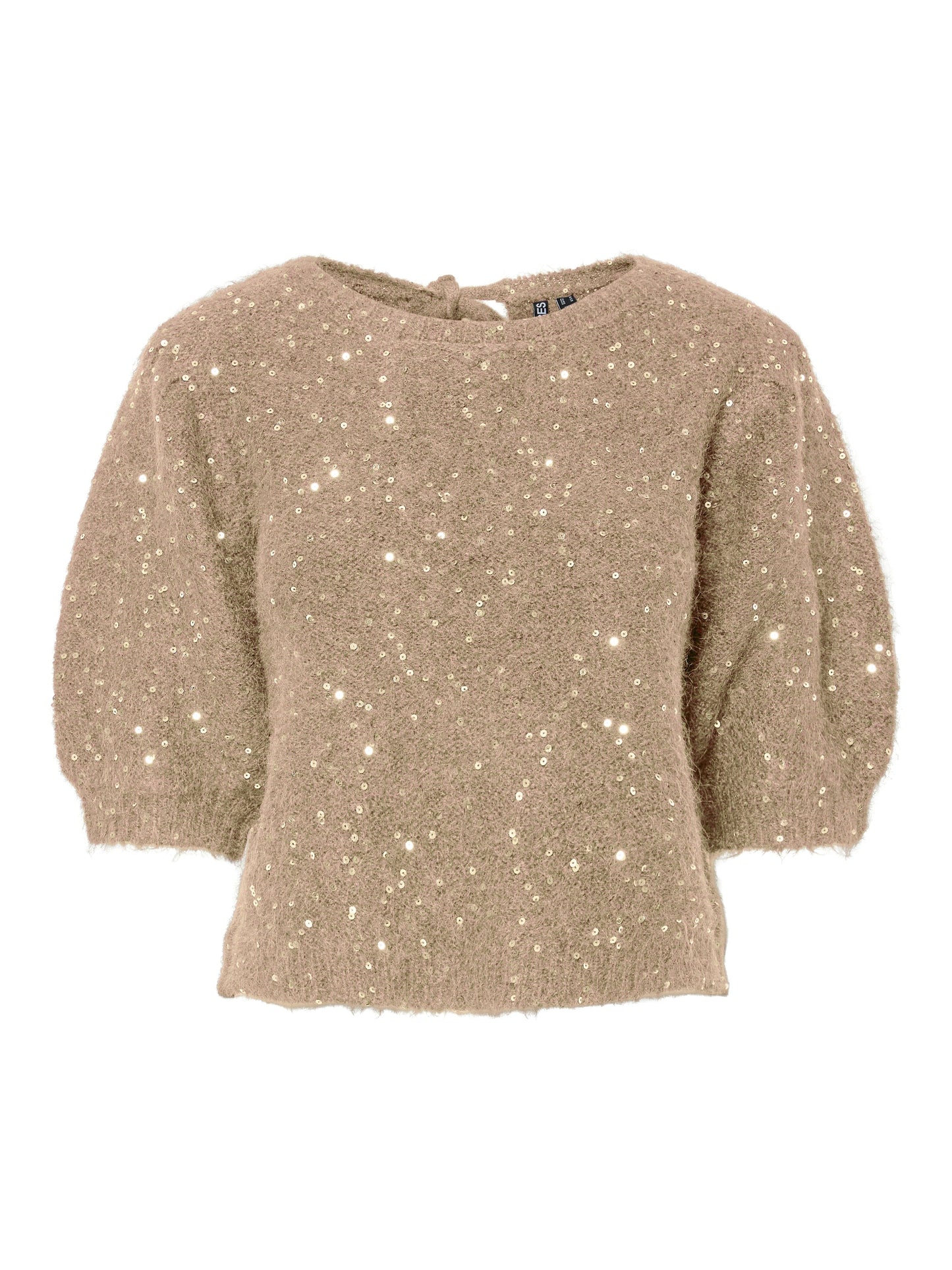 Mesva Tie Knit | Greige Knitwear Pieces 