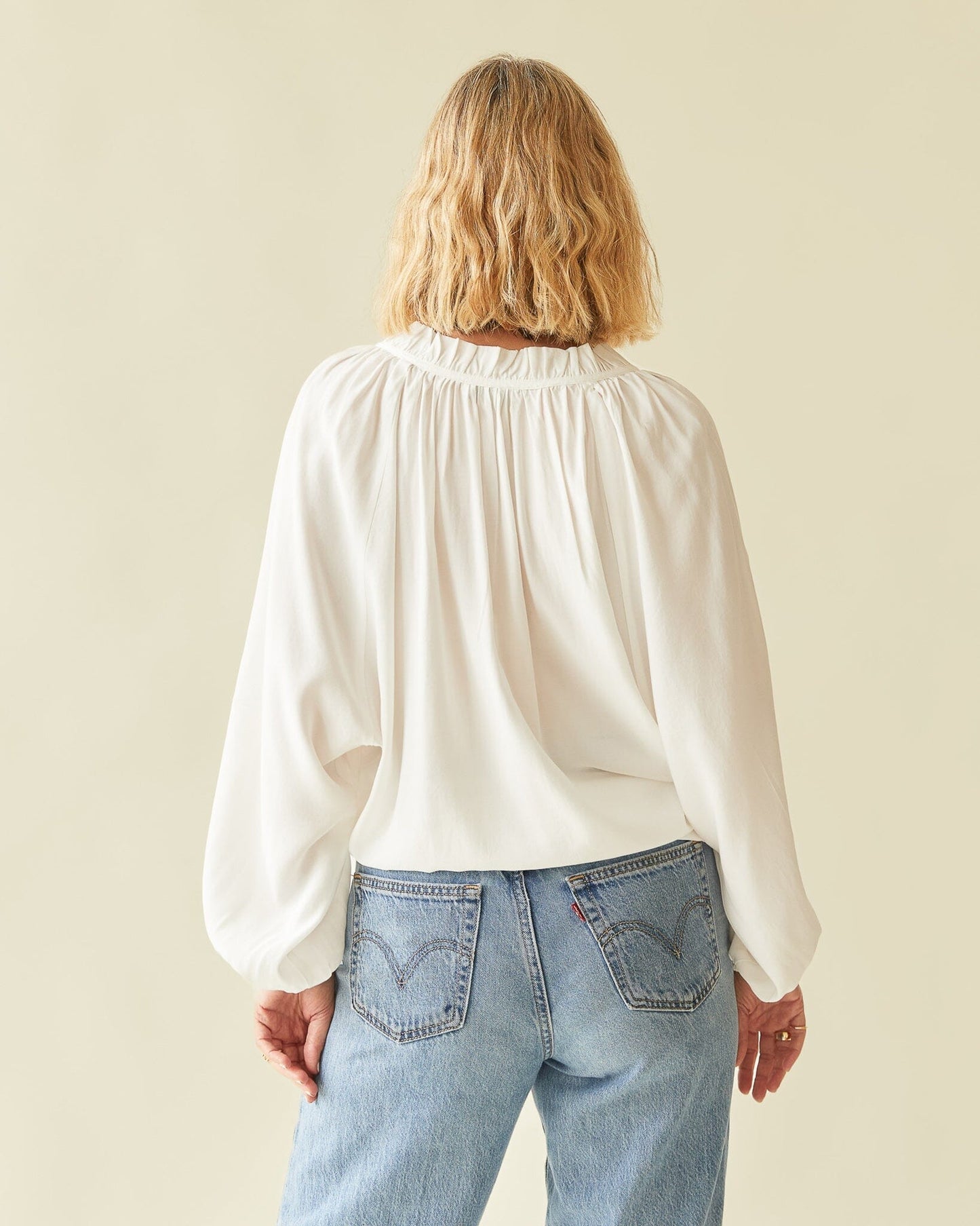Michelle Shirt | Off White Shirts & Tops Chalk 