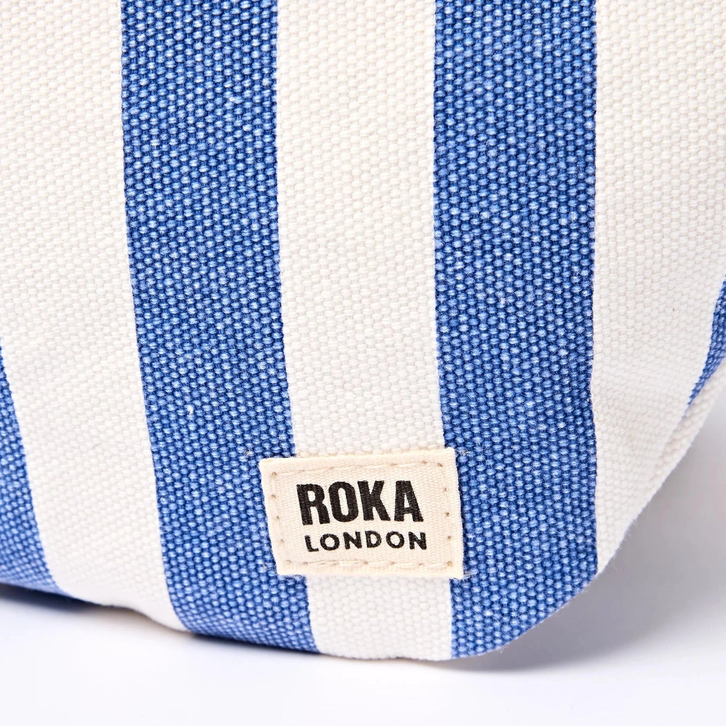Mill Hill Crossbody Bag | Denim Stripe Backpacks Roka 