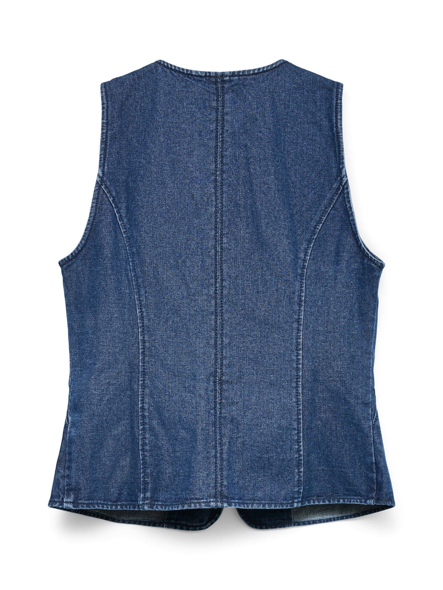 Mindy Waistcoat | Dark Blue Denim Waistcoat Vero Moda 