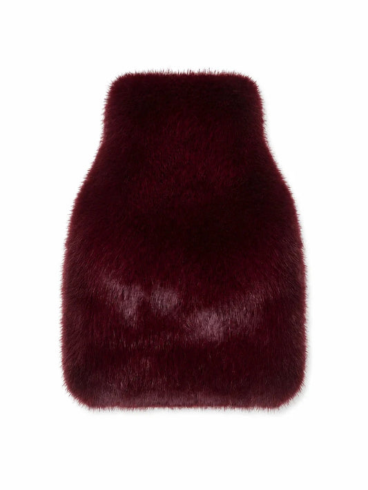 Mini Hot Water Bottle | Merlot Hot Water Bottle Chalk 
