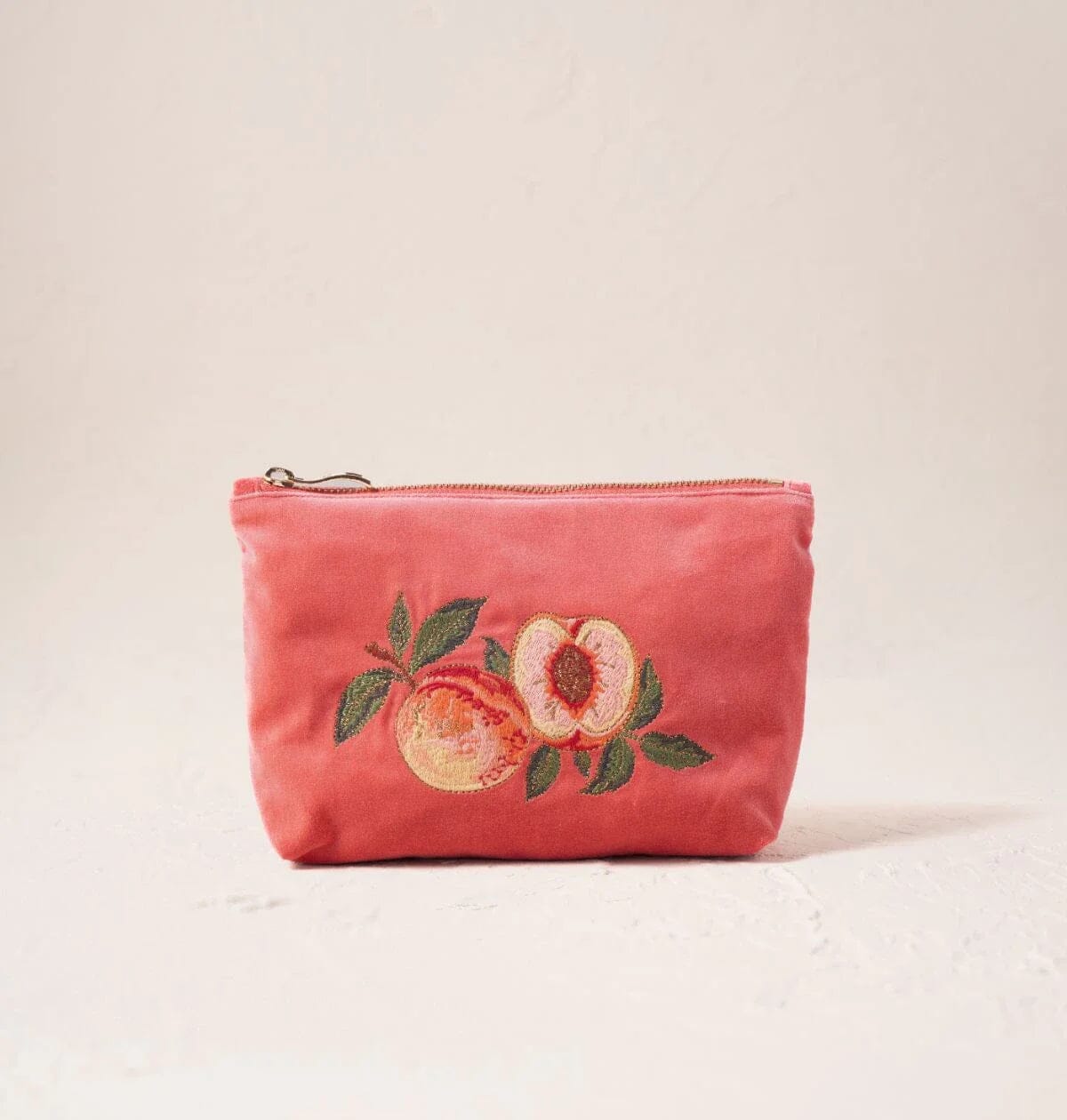 Mini Pouch | Summer Peach | Spiced Coral Make up Bag Elizabeth Scarlett 
