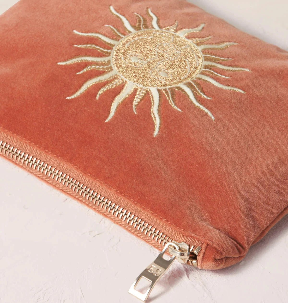 Mini Pouch | Sun Goddess | Rust Make up Bag Elizabeth Scarlett 