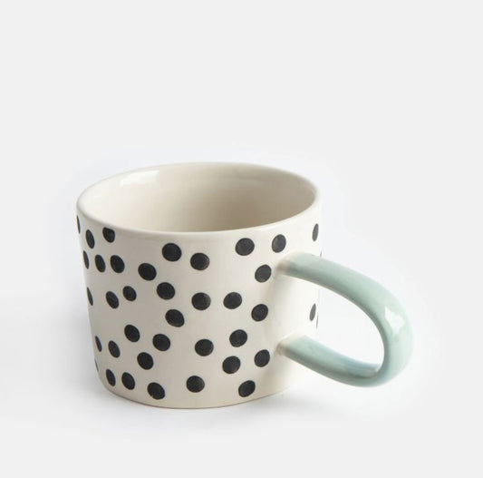 Mono Ditsy Spot Mug Mug Caroline Gardner 