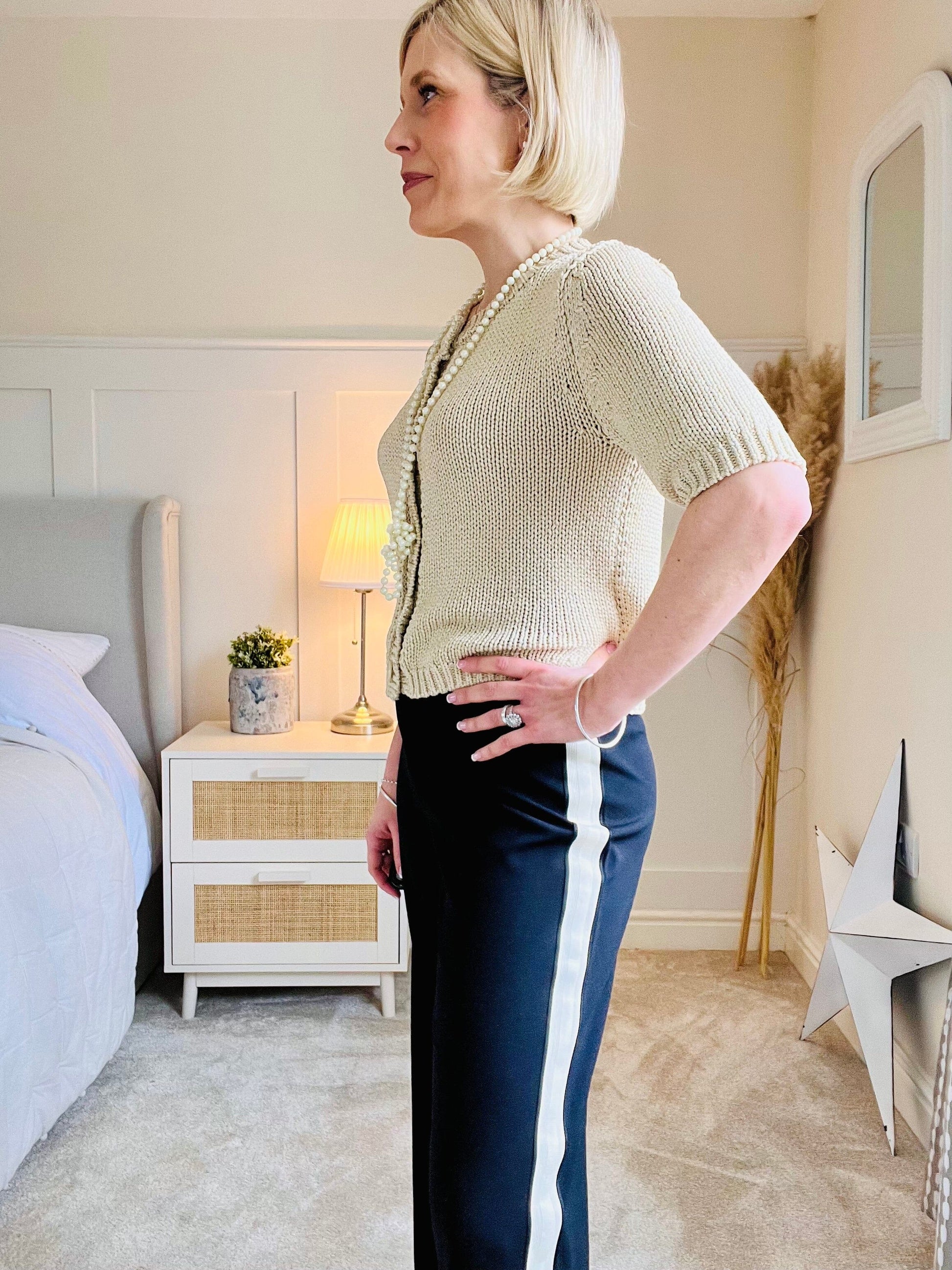 Nathelie Cardigan | French Oak Metal Cardigan Part Two 