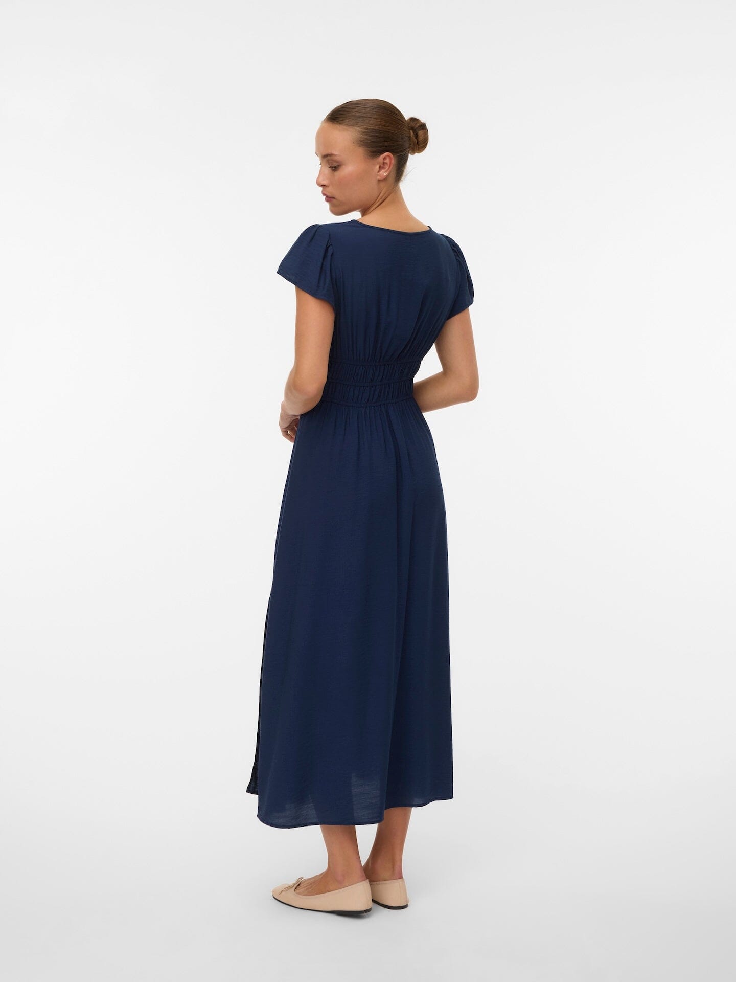 Nellie V Neck Dress | Navy Blazer Dress Vero Moda 
