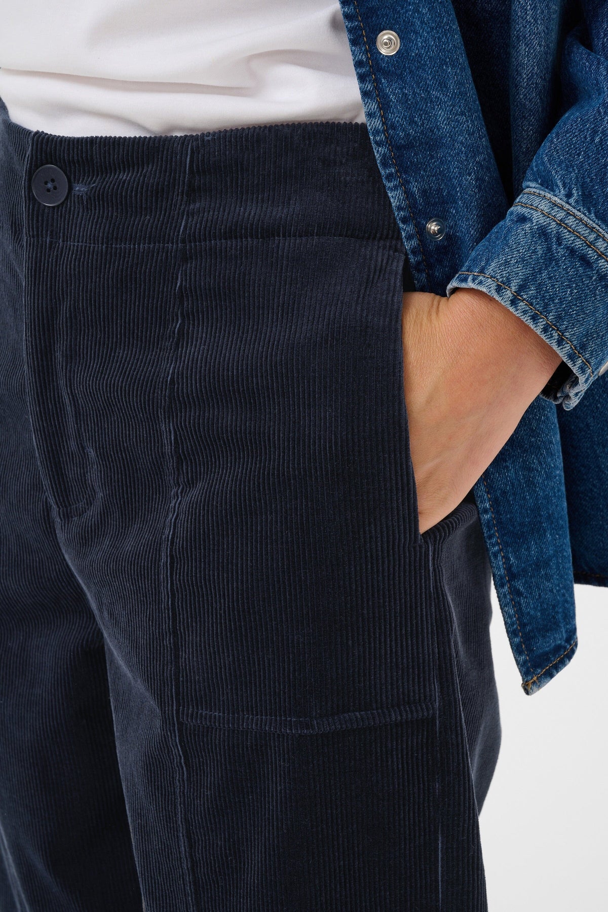 Netta Trousers | Dark Navy Trousers Part Two 