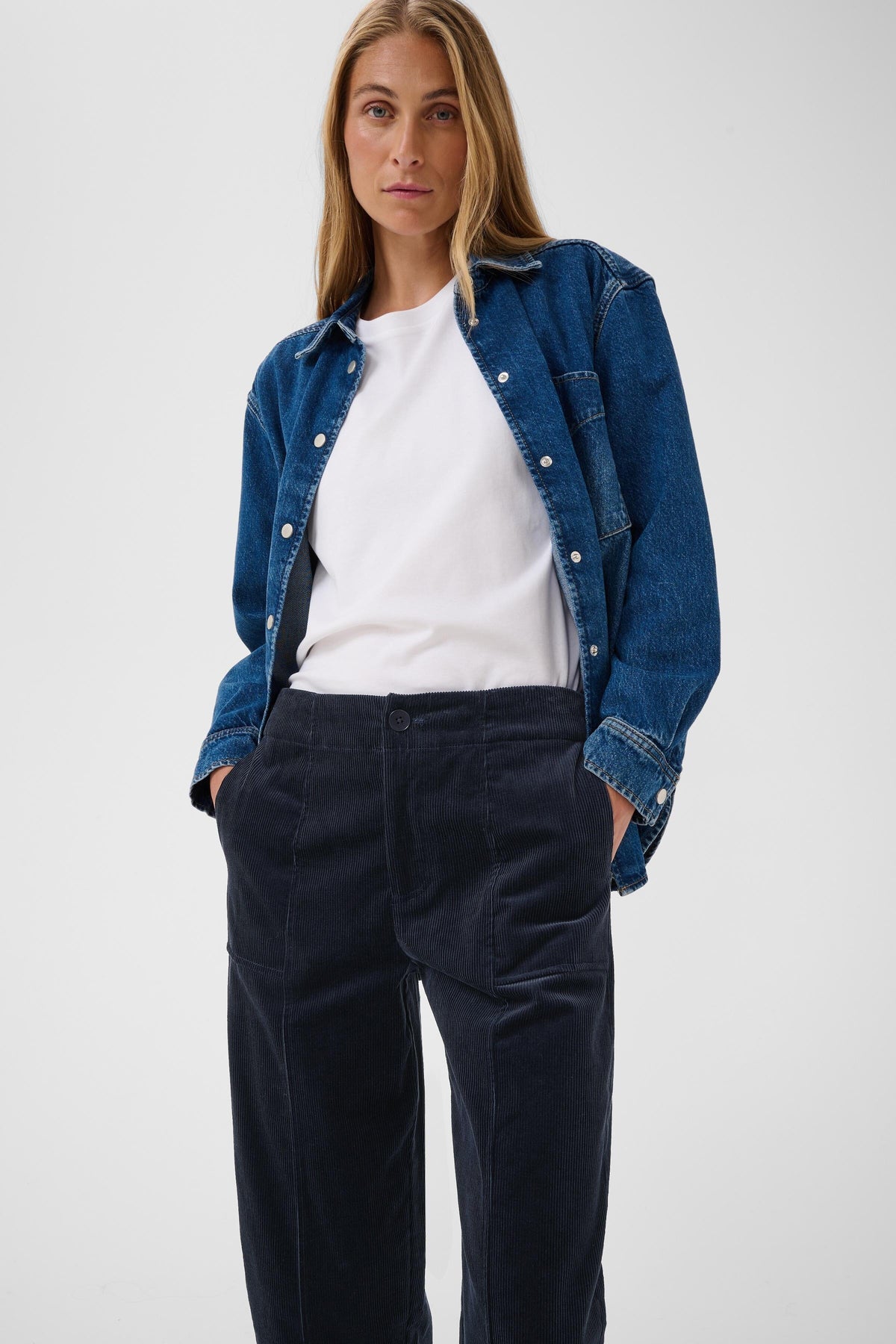 Netta Trousers | Dark Navy Trousers Part Two 